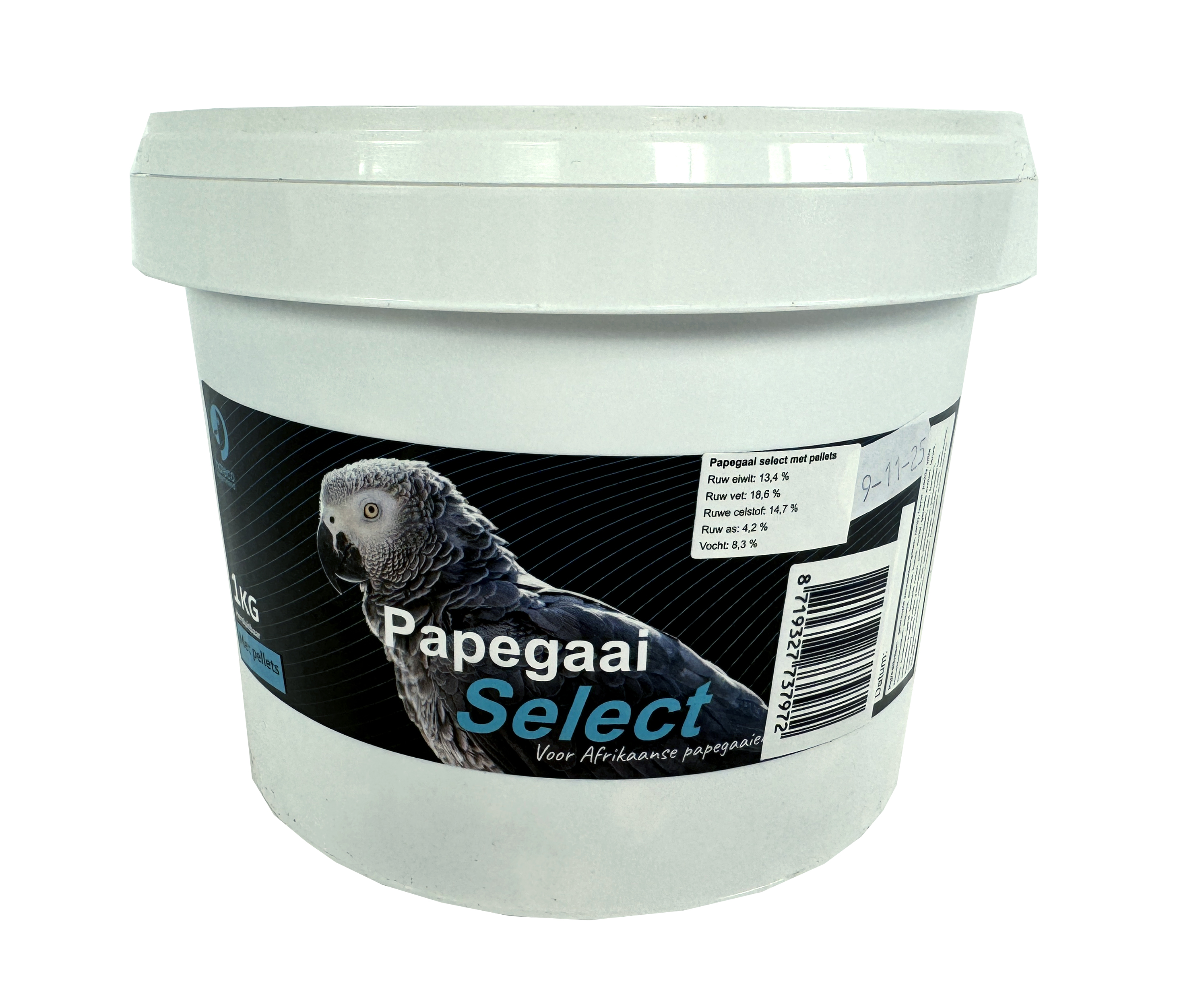 HARECO PAPEGAAI SELECT MIT PELLETS 1 KG