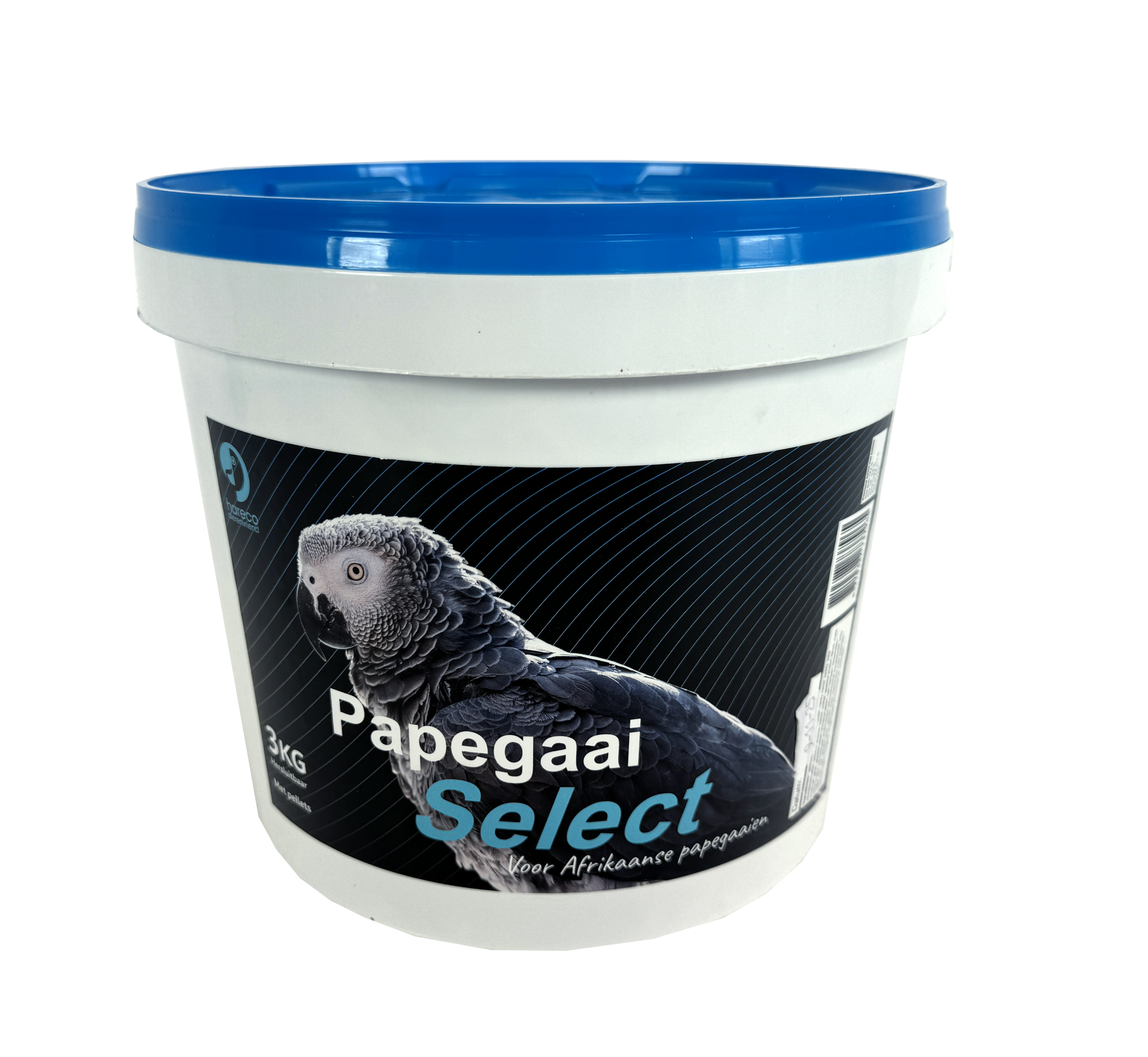 HARECO PAPEGAAI SELECT MIT PELLETS 3 KG