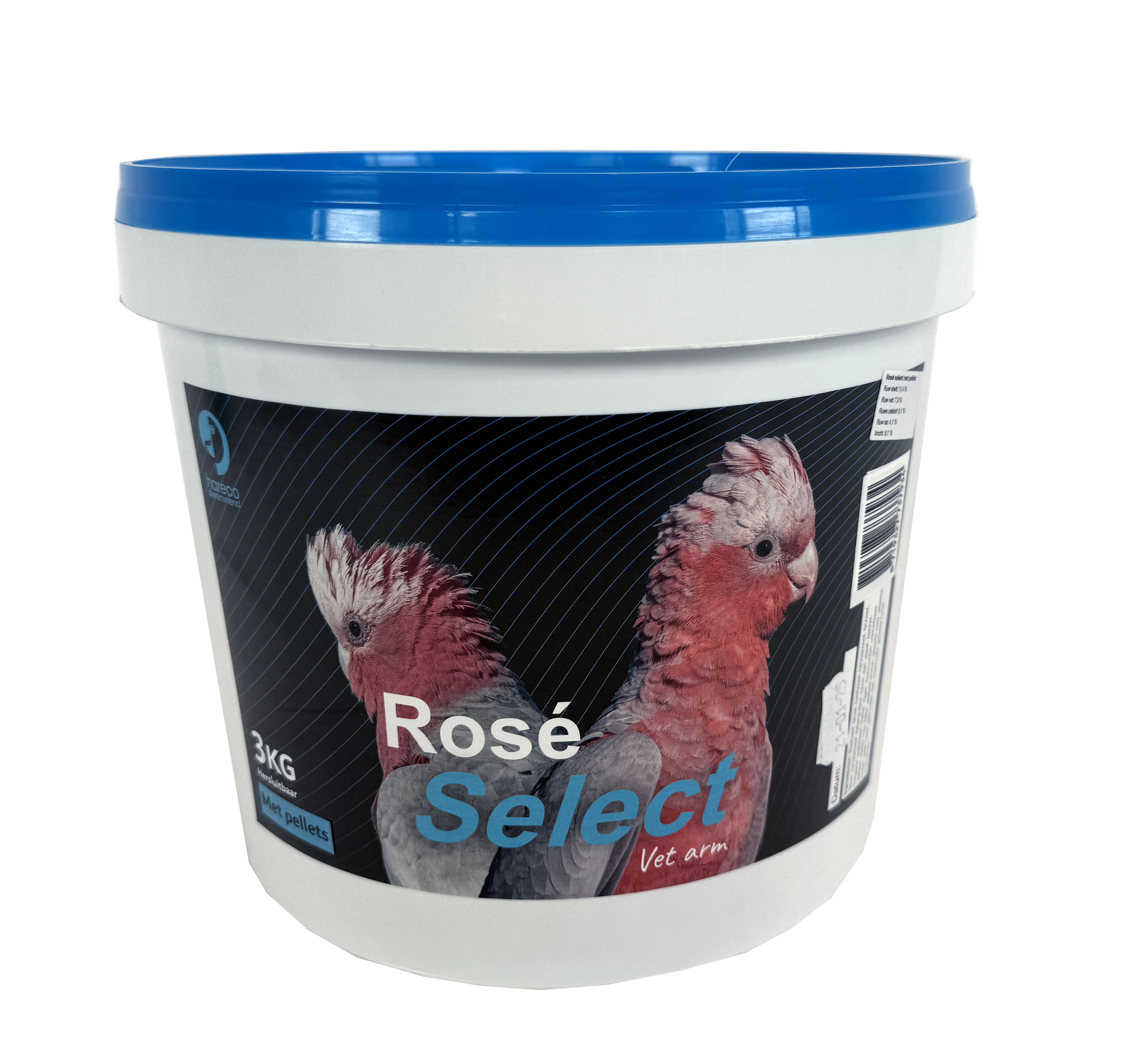 HARECO ROSÉ SELECT MIT PELLETS 3 KG