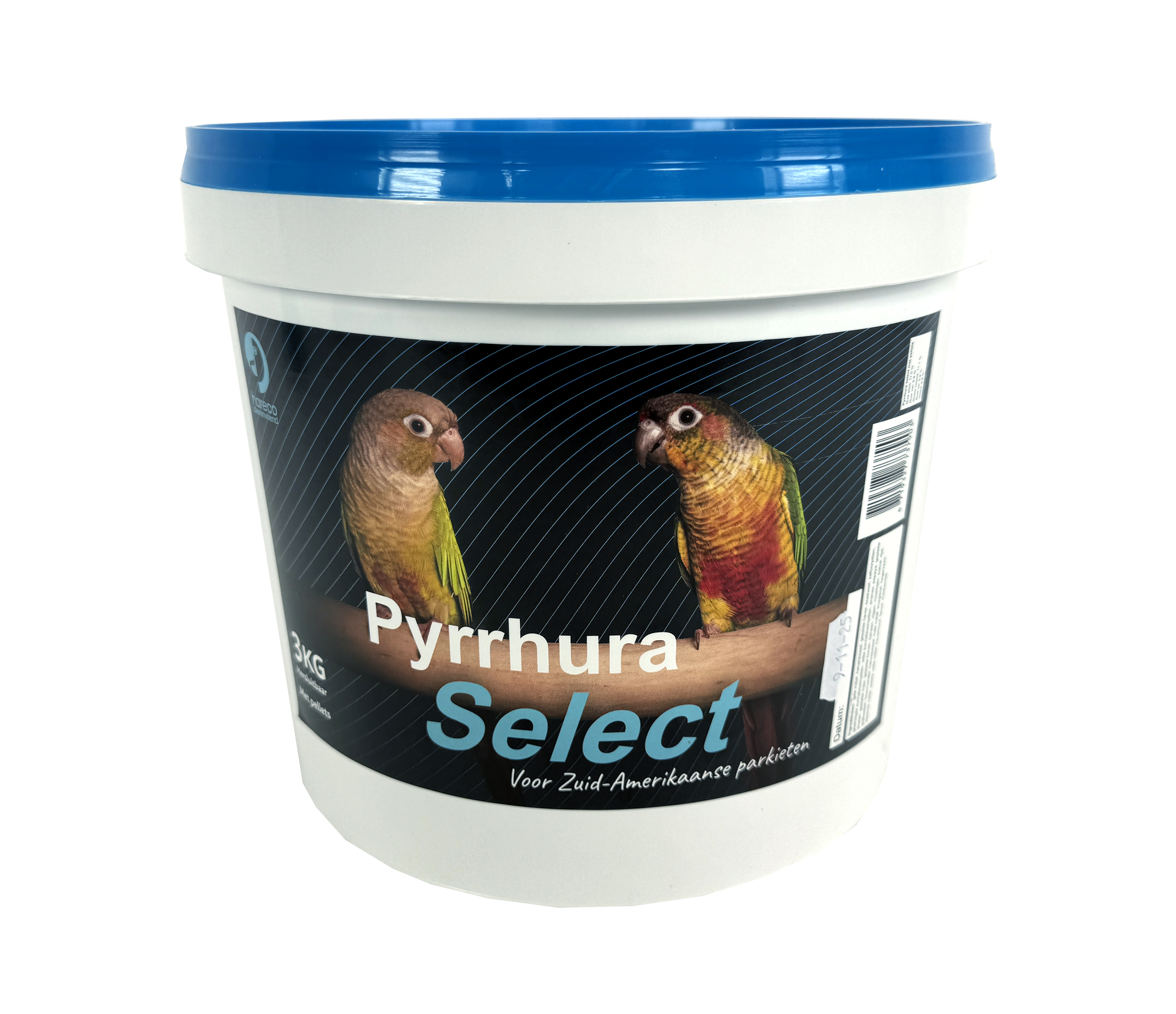 HARECO PYRRHURA SELECT MIT PELLETS 3 KG
