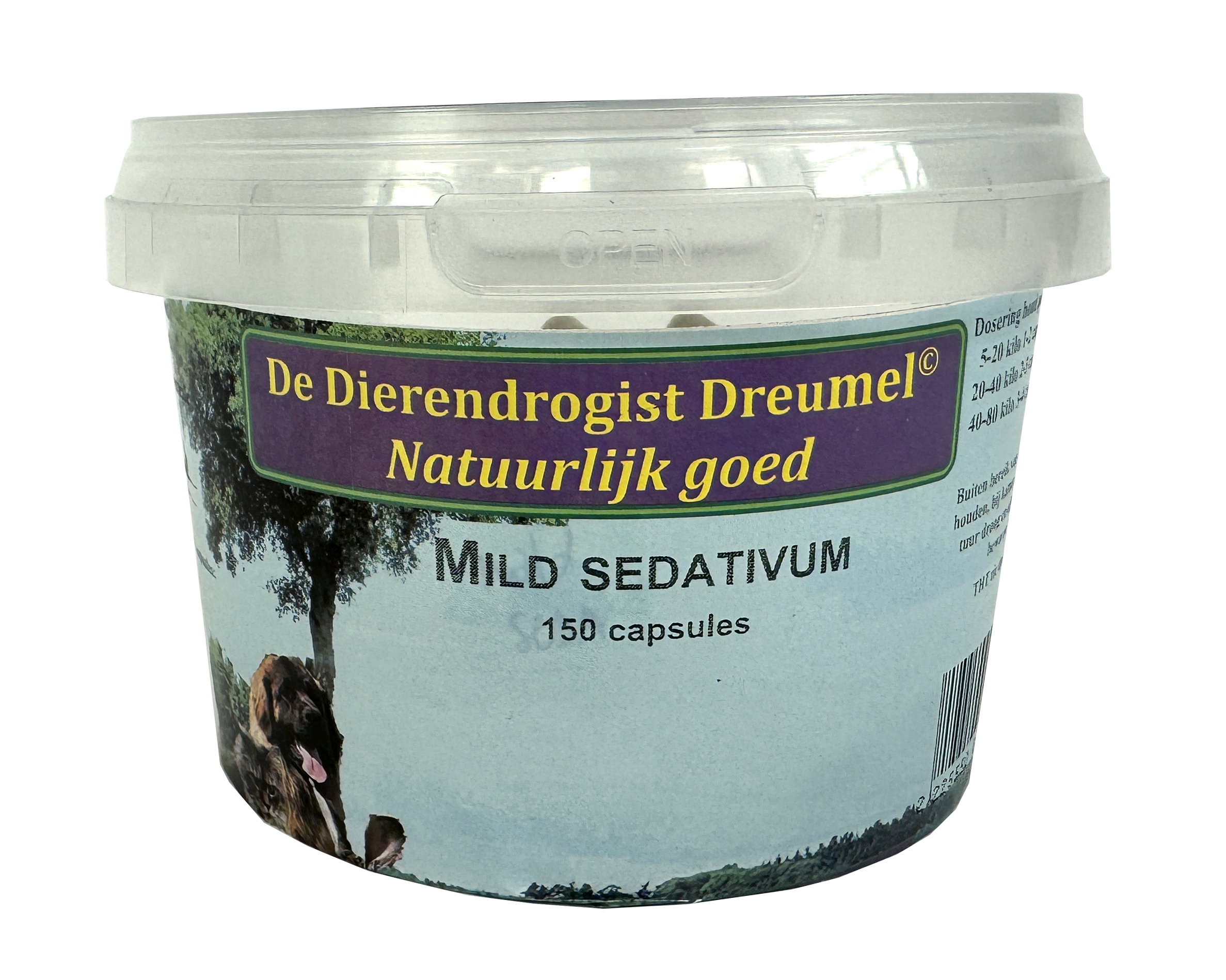 DIERENDROGIST MILD SEDATIVUM KAPSELN 150 STK.