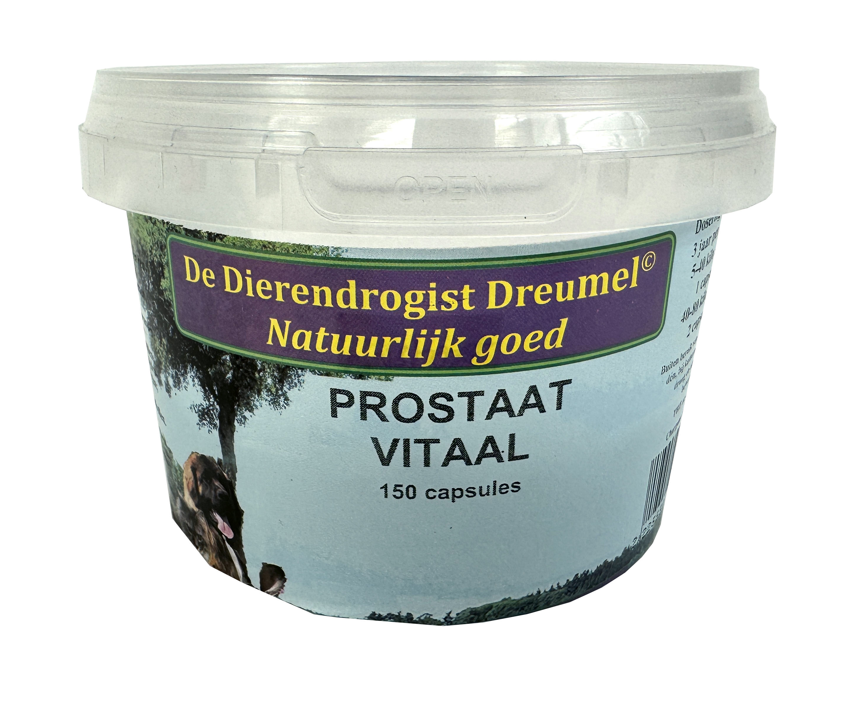 DIERENDROGIST PROSTAAT VITAAL KAPSELN 150 STK.