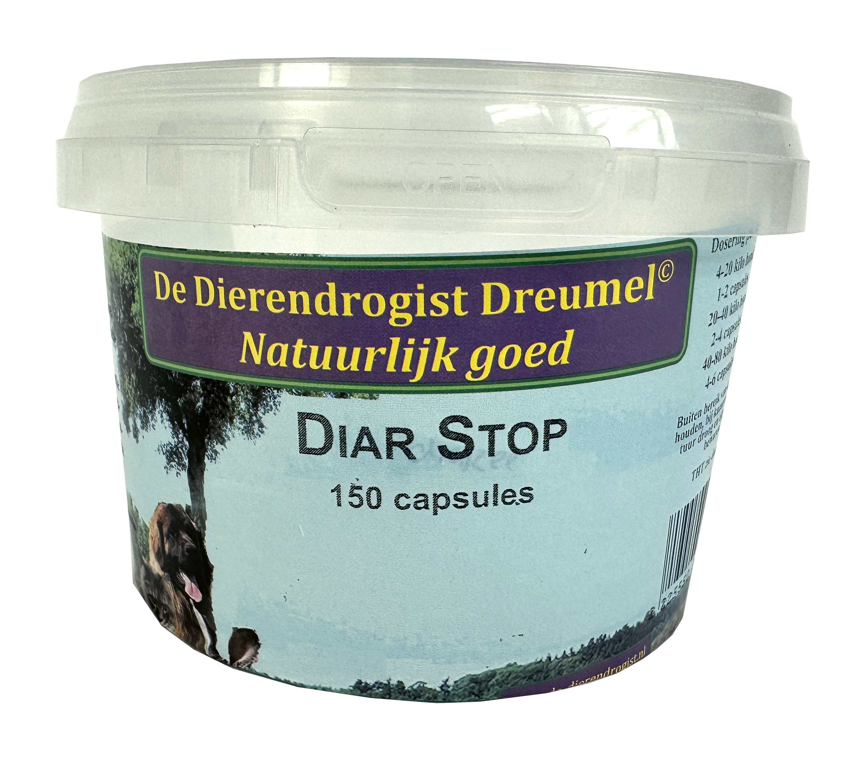 DIERENDROGIST DIAR STOP KAPSELN 150 STK.