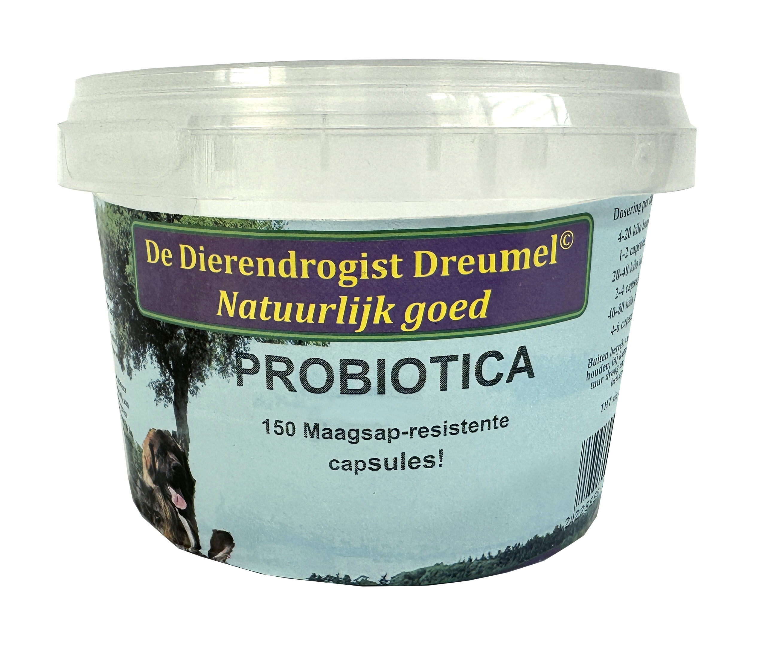 DIERENDROGIST PROBIOTICA KAPSELN 150 STK.