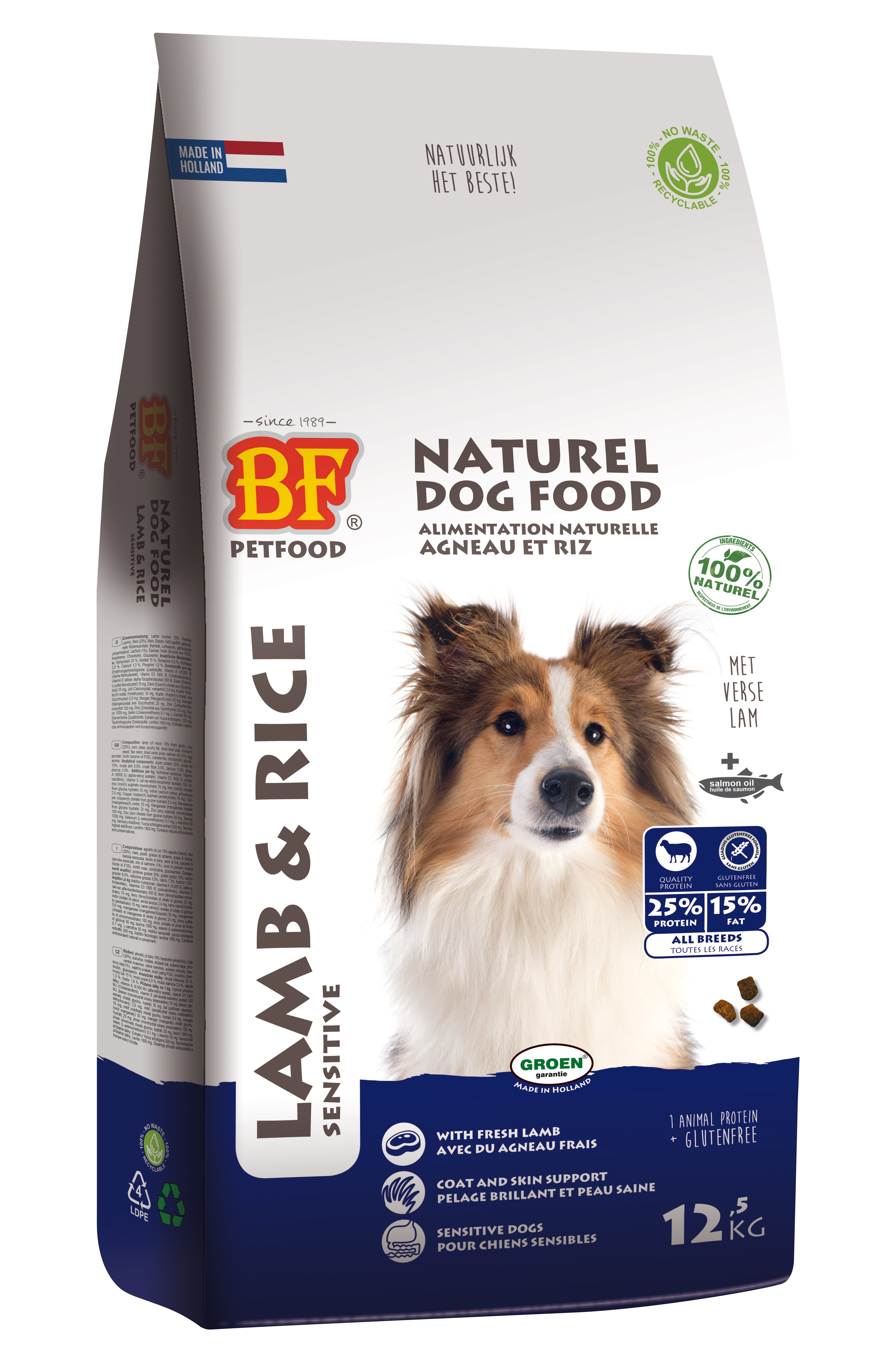 BF PETFOOD LAMM/REISE 12,5 KG