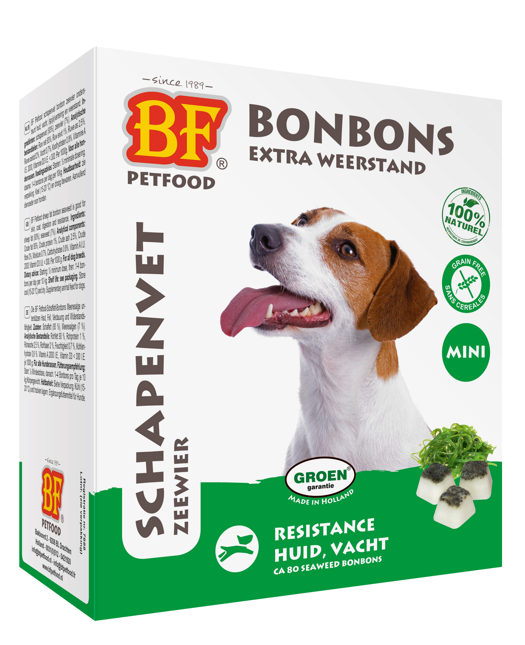 BF PETFOOD SCHAFFETT MINI BONBONS SEETANG 80 STK.