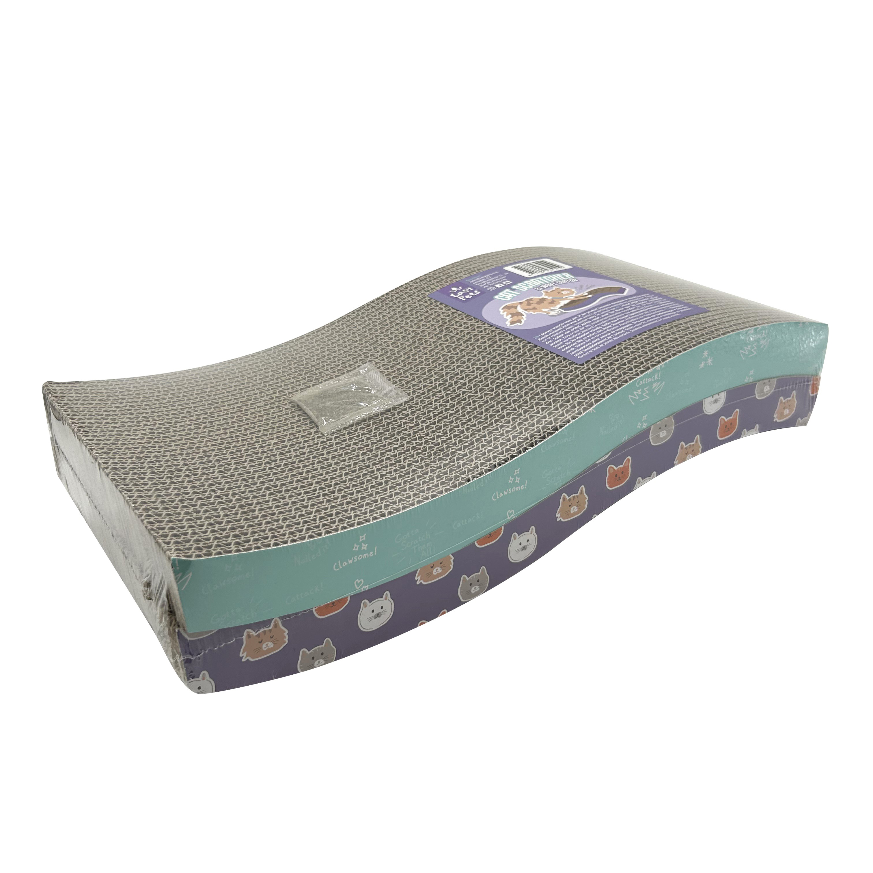 EASYPETS CAT SCRATCHER WAVE 2 STK.