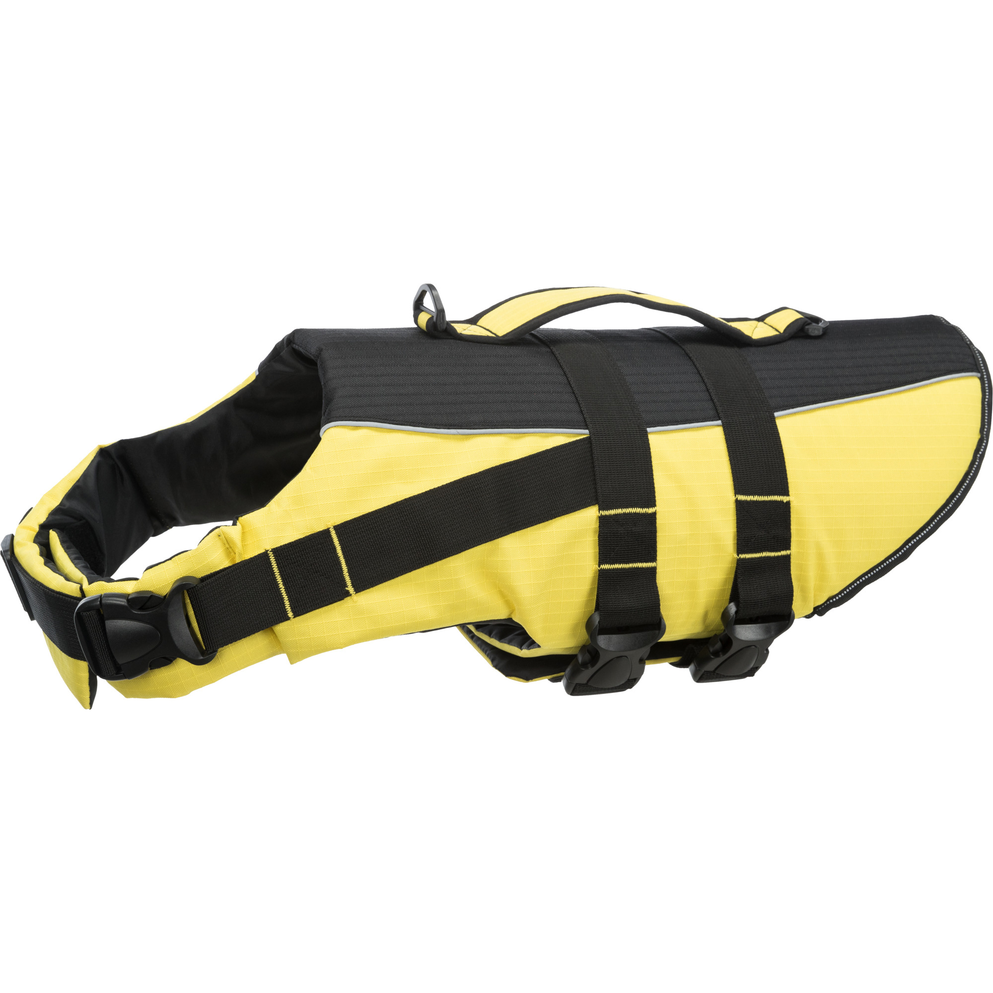 TRIXIE ZWEMVEST GELB/SCHWARZ XL 60-96X65 CM