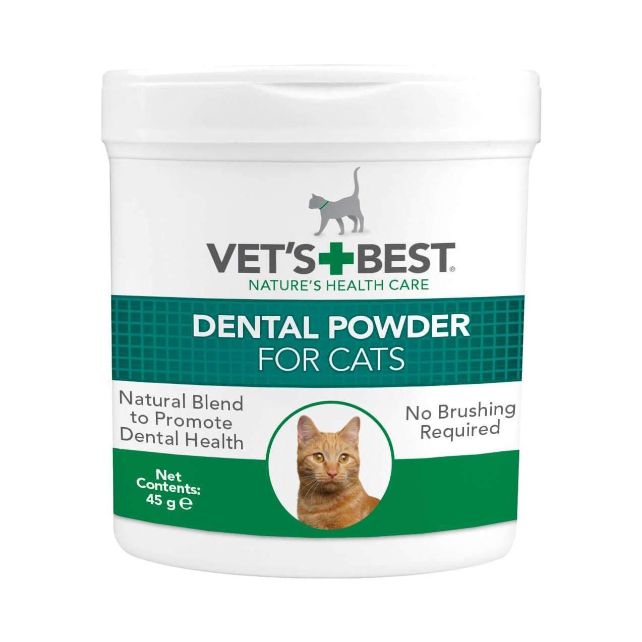 VETS BEST DENTAL POWDER KATZE 45 G