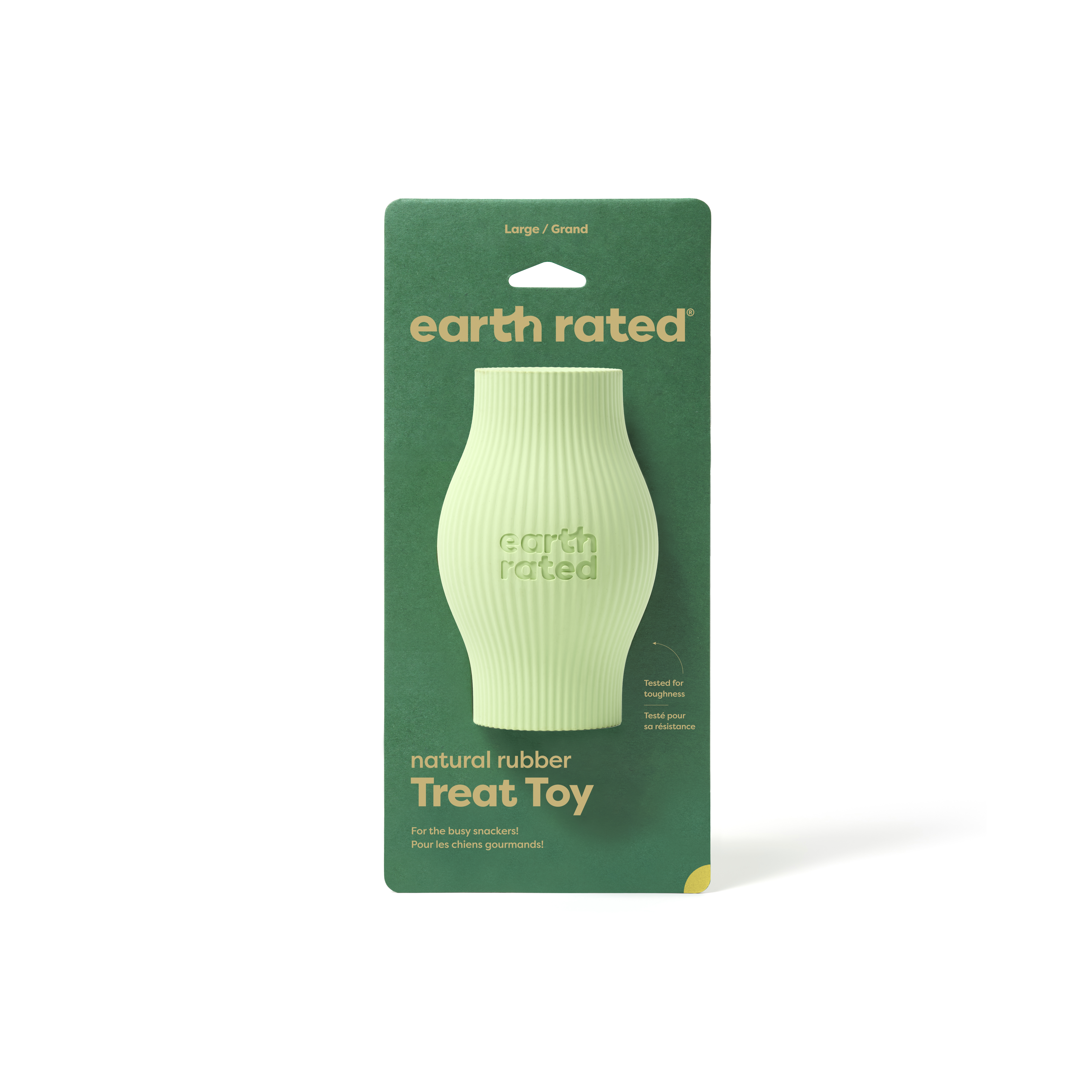 EARTH RATED TREAT SPIELZEUG RUBBER 13X8,5 CM