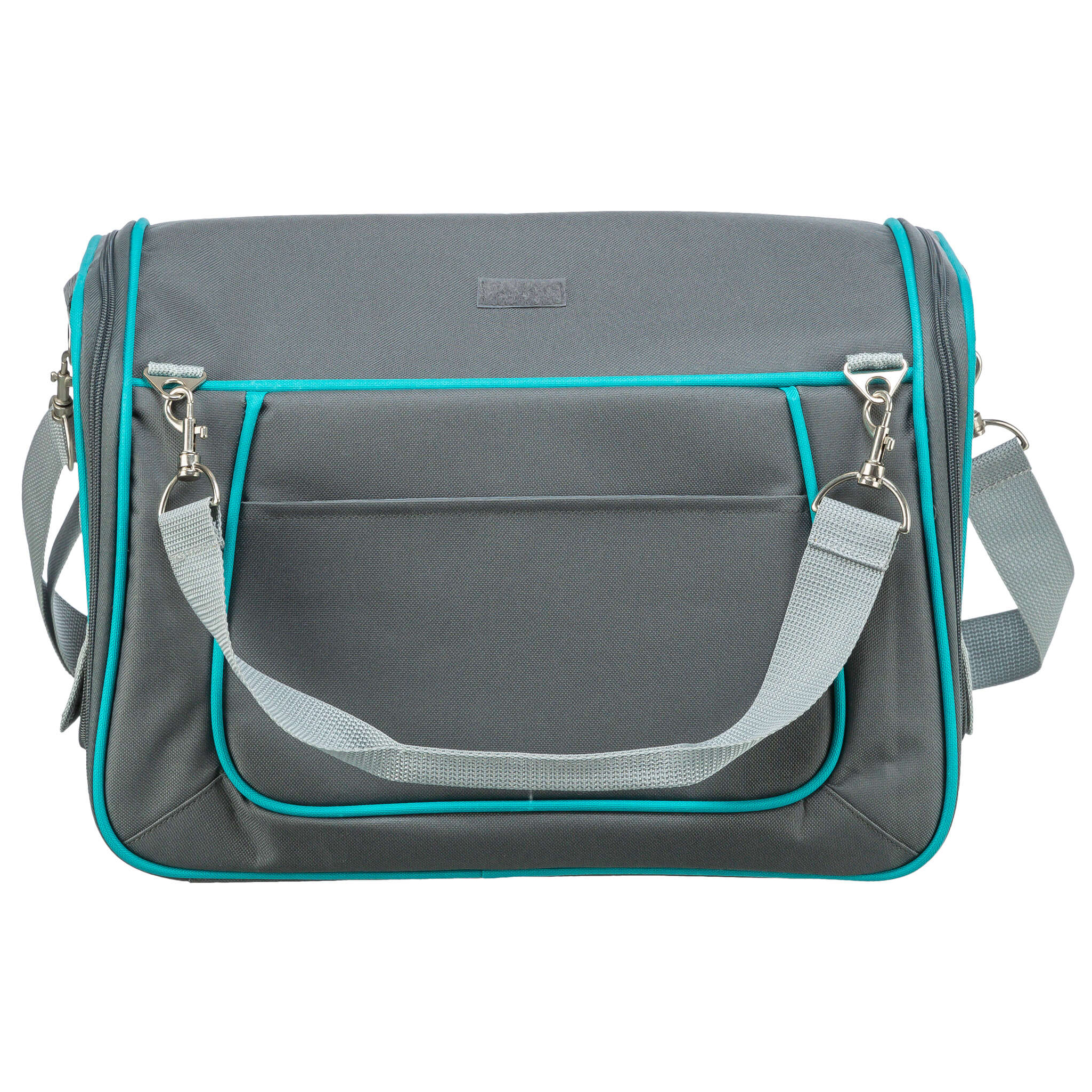 TRIXIE REISETASCHE VICKY NAGETIER MIT UITNEEMBAAR BINNENKUSSEN GRAU 40X27X28 CM
