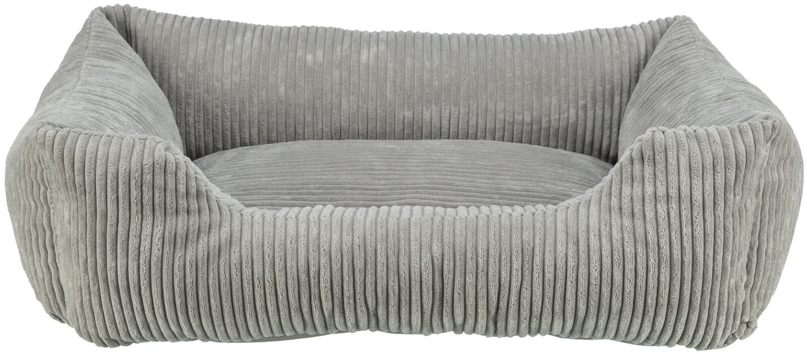 TRIXIE HUNDEKORB VITAL JONNA RIBFLUWEEL GRAU 100X70 CM