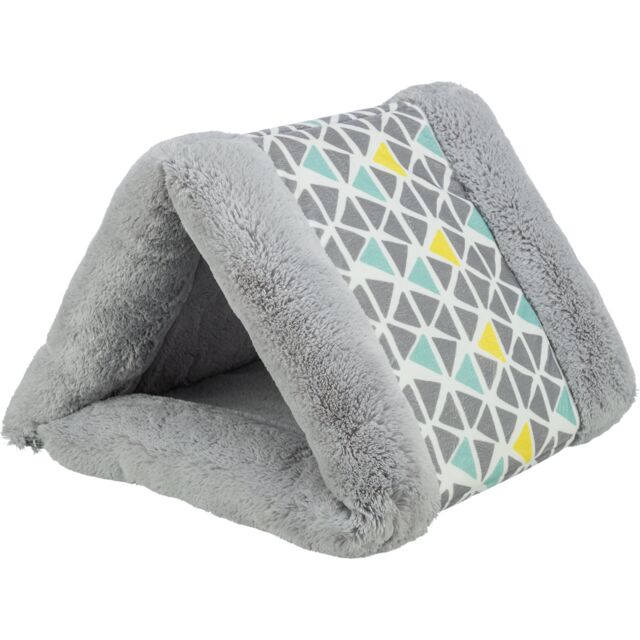 TRIXIE TENT SUNNY FUER CAVIA/DWERGKONIJN GRAU 44X40X33 CM
