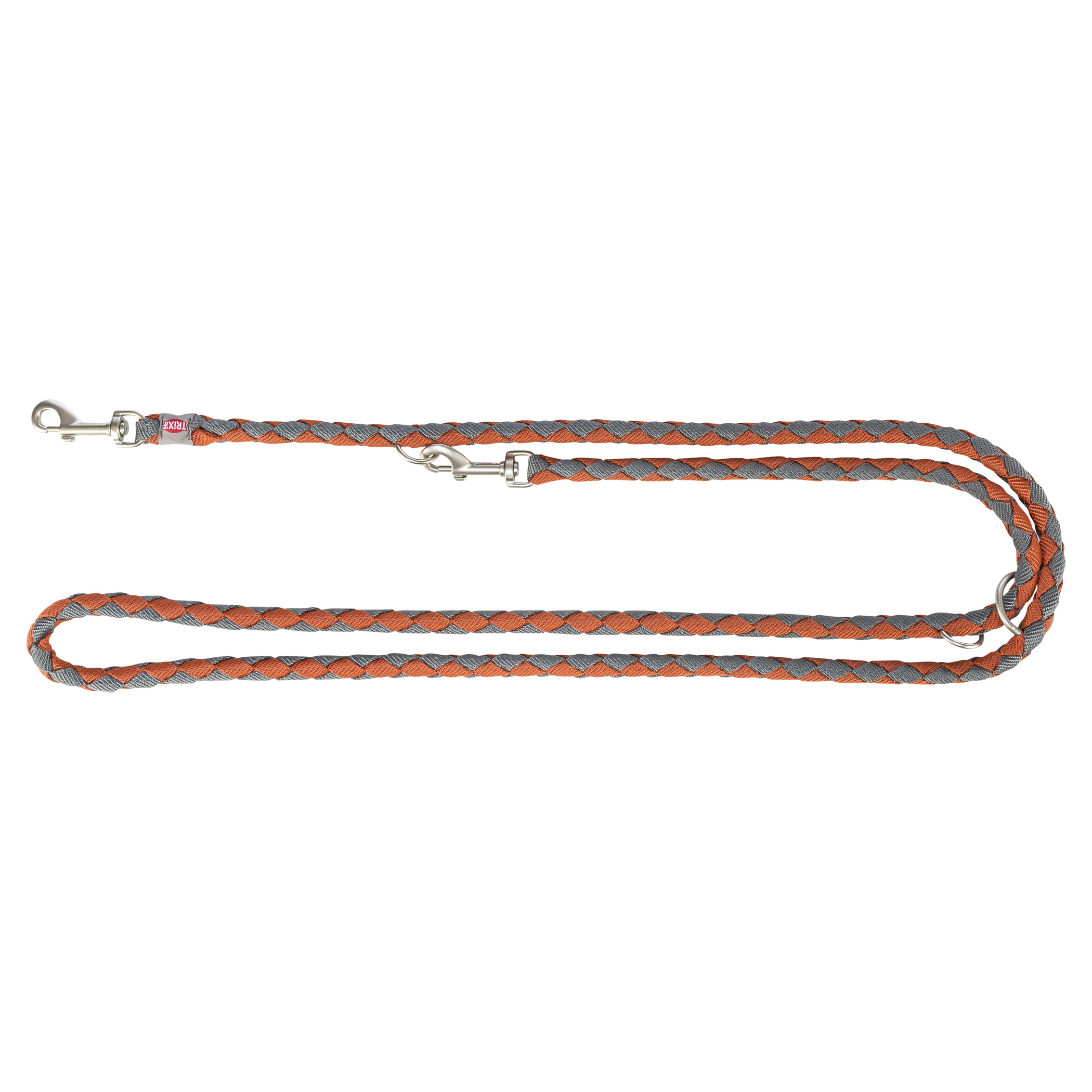 TRIXIE HUNDELEINE CAVO VERSTELLBAR ROEST/GRAFIET GRAU 200X1,8 CM