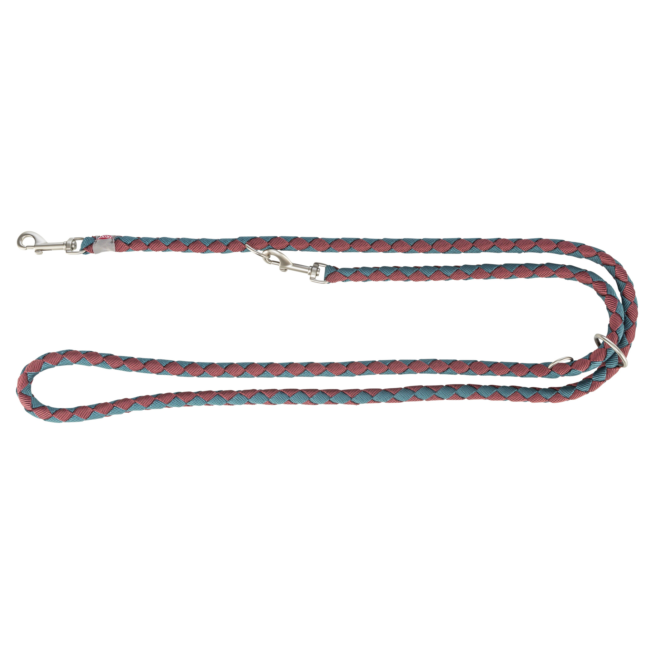 TRIXIE HUNDELEINE CAVO VERSTELLBAR SANGRIA/PETROL 200X1,2 CM