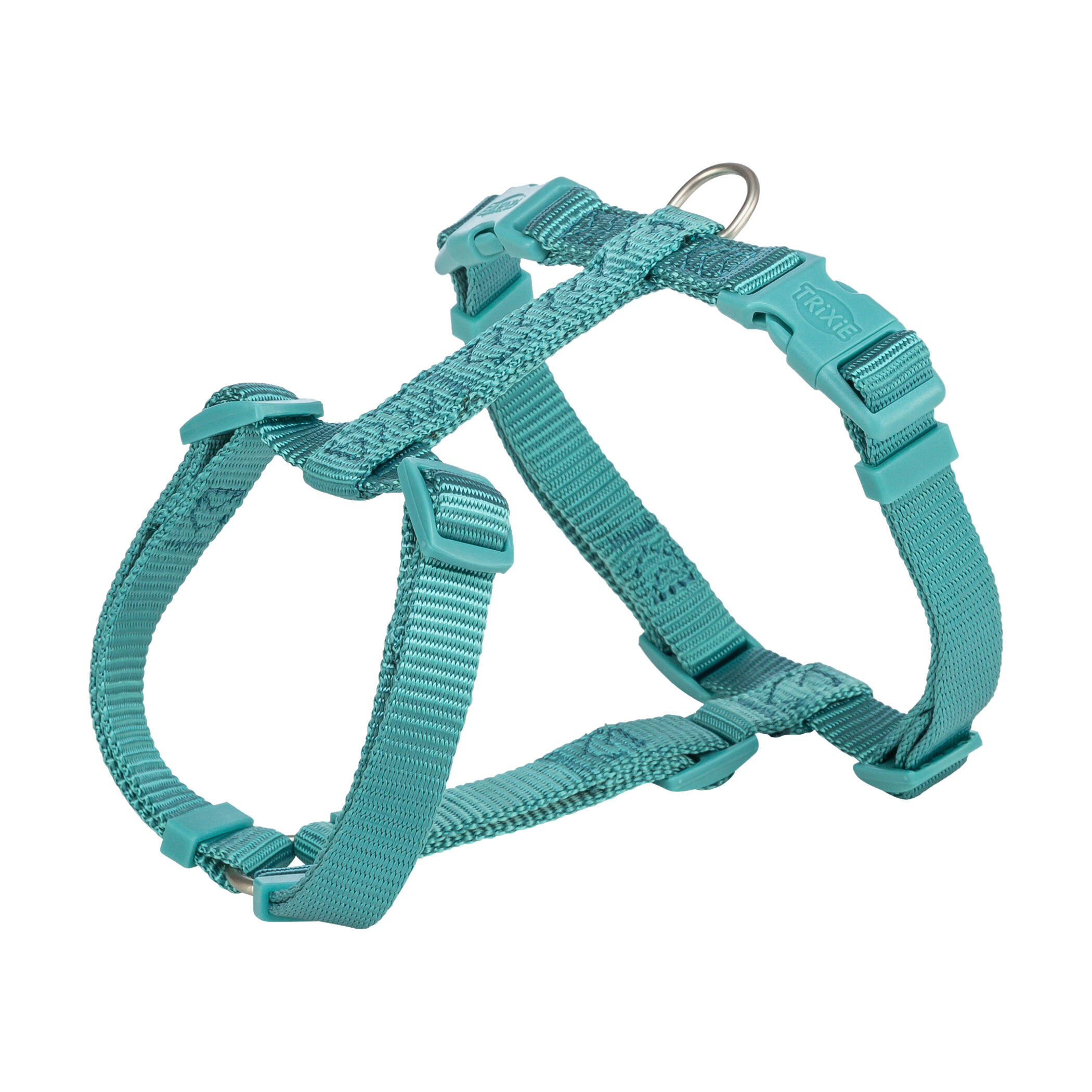 TRIXIE HUNDEGESCHIRR PREMIUM H-GESCHIRR AQUA BLAU 60-87X2,5 CM