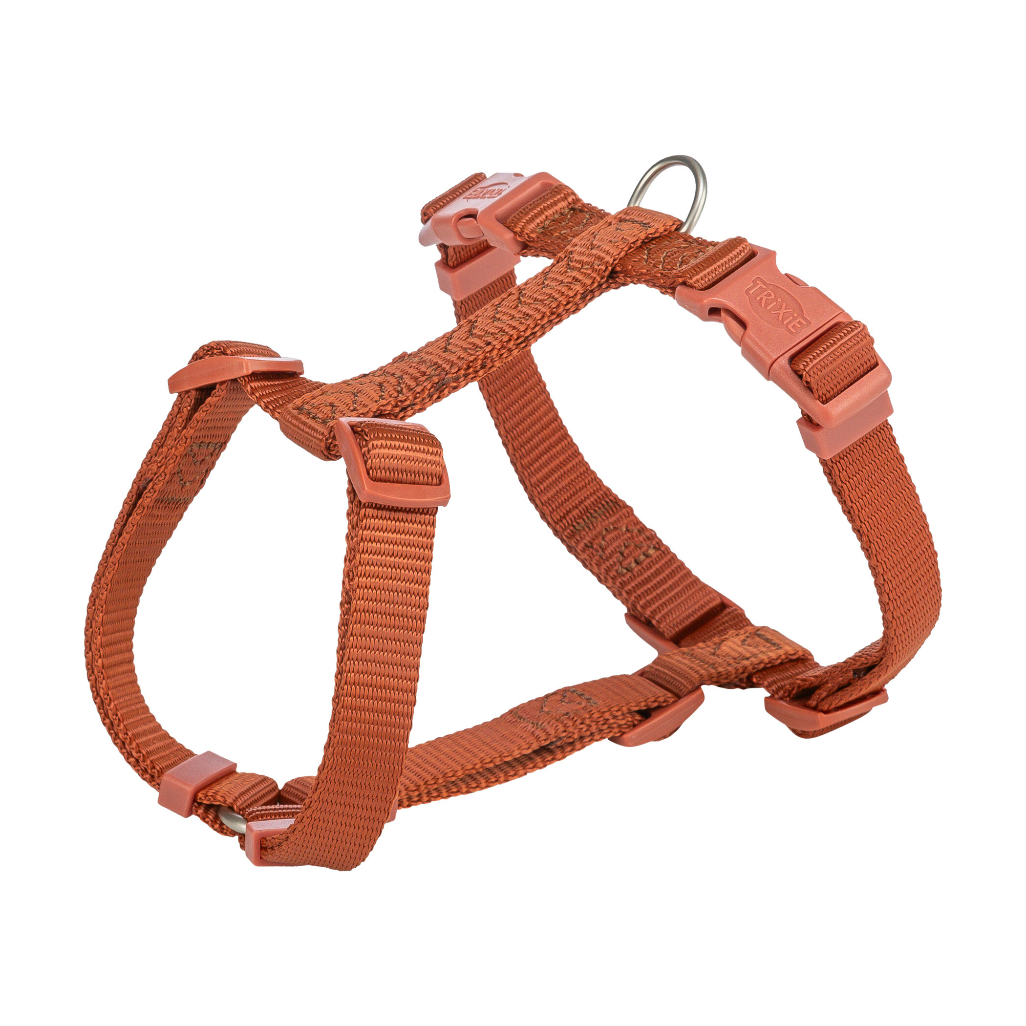TRIXIE HUNDEGESCHIRR PREMIUM H-GESCHIRR ROEST BRAUN 52-75X2 CM