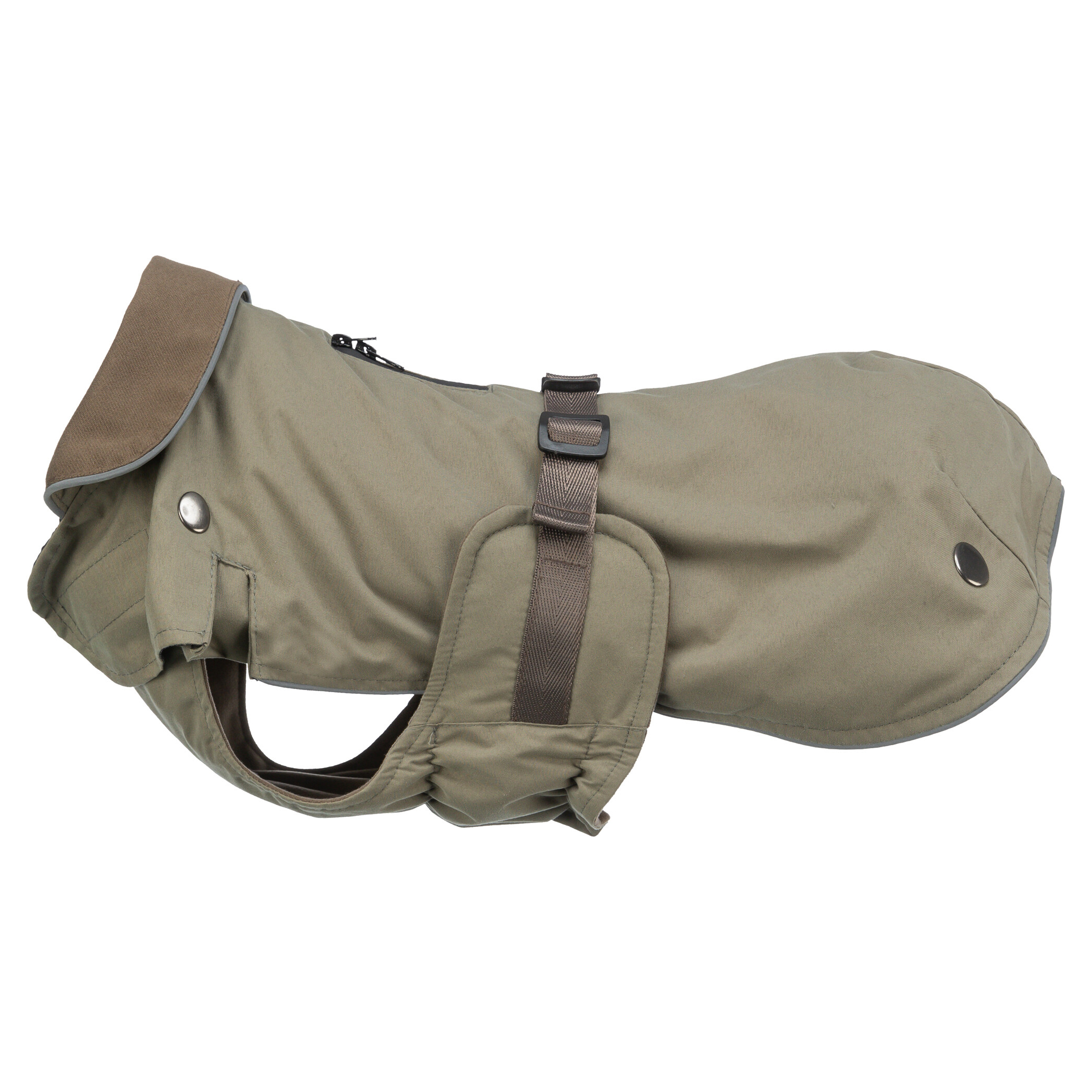 TRIXIE HUNDEMANTEL HERMY OLIJFGROEN 28 CM