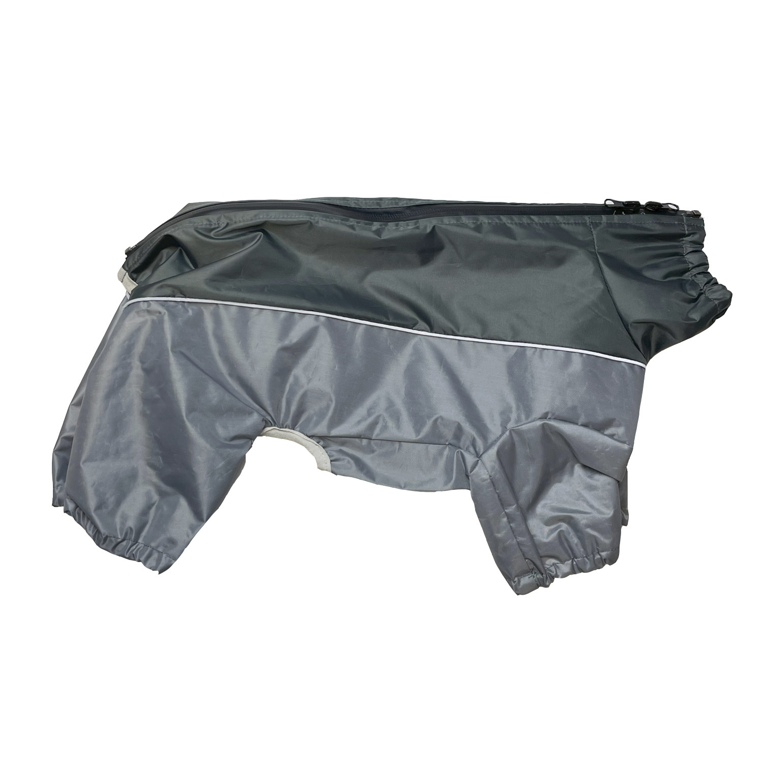 HAPPY HAUBE HUNDEMANTEL GO WALK MUD COAT WATERPROOF GRAU XL 60 CM