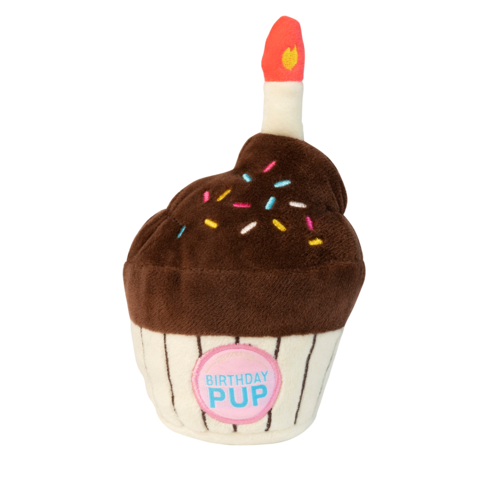 FUZZYARD BIRTHDAY CUPCAKE PLUESCH 13X13X20 CM