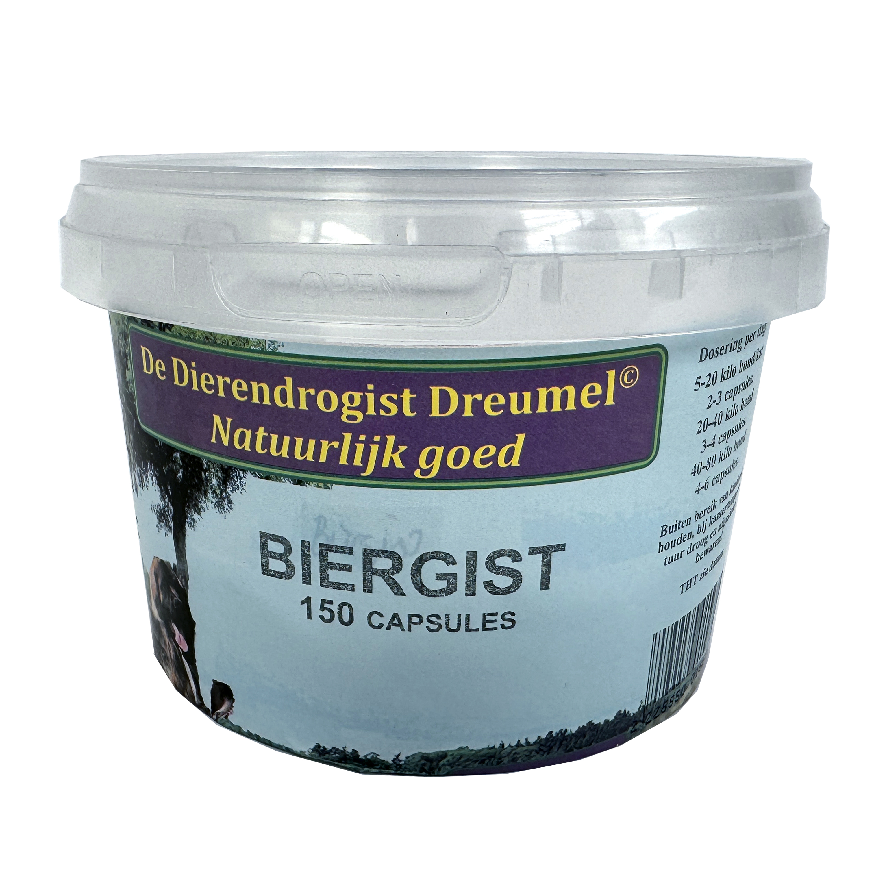 DIERENDROGIST BIERGIST KAPSELN 150 STK.