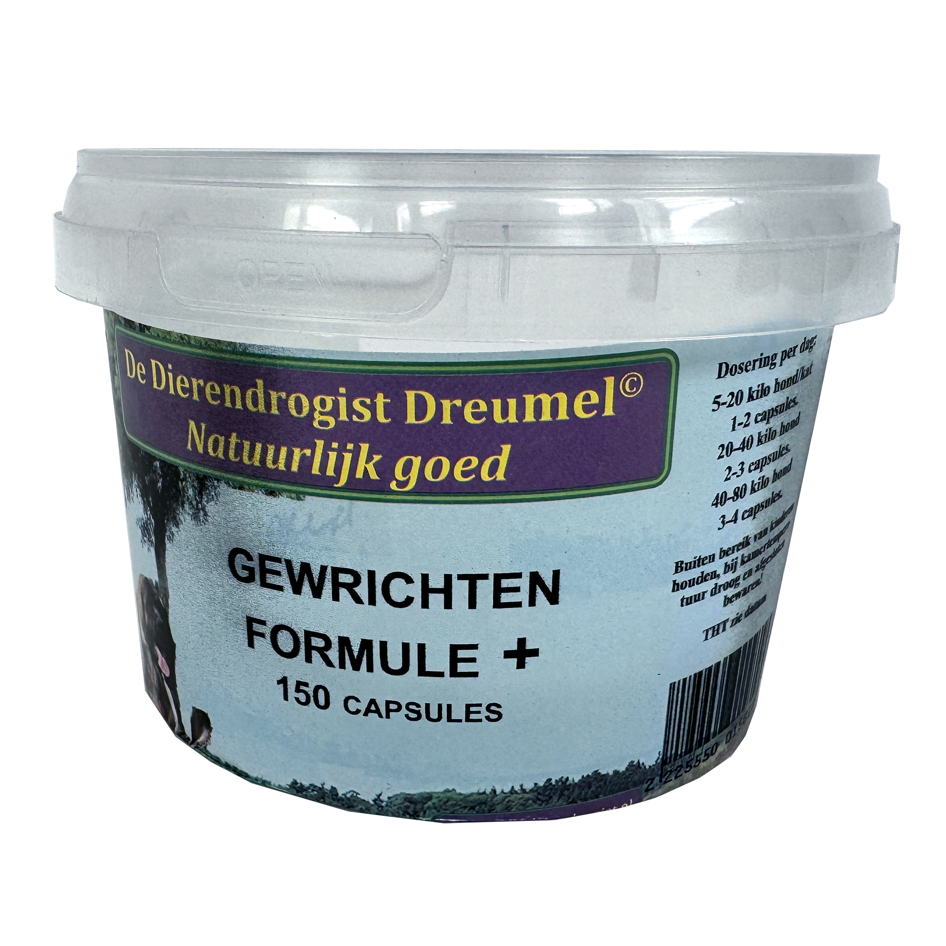 DIERENDROGIST GEWRICHTSFORMULE+ KAPSELN 150 STK.