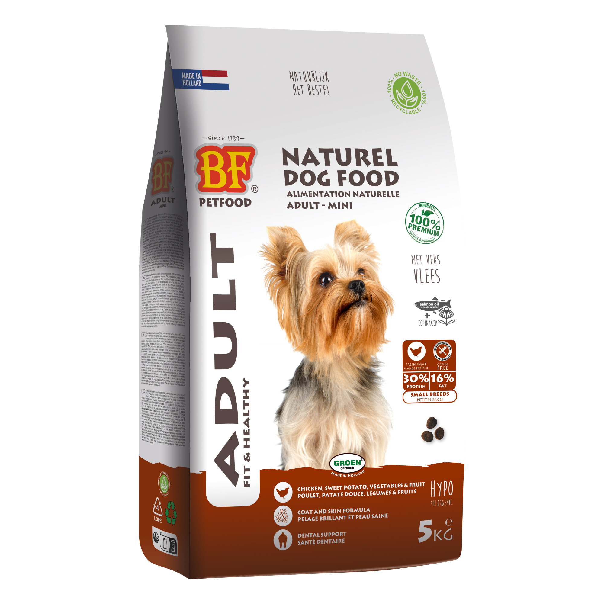 BF PETFOOD ADULT SMALL BREIT 5 KG
