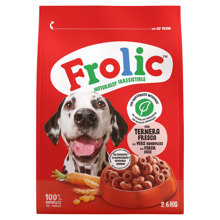 FROLIC TROCKEN MIT RINDFLEISCH 2,6 KG