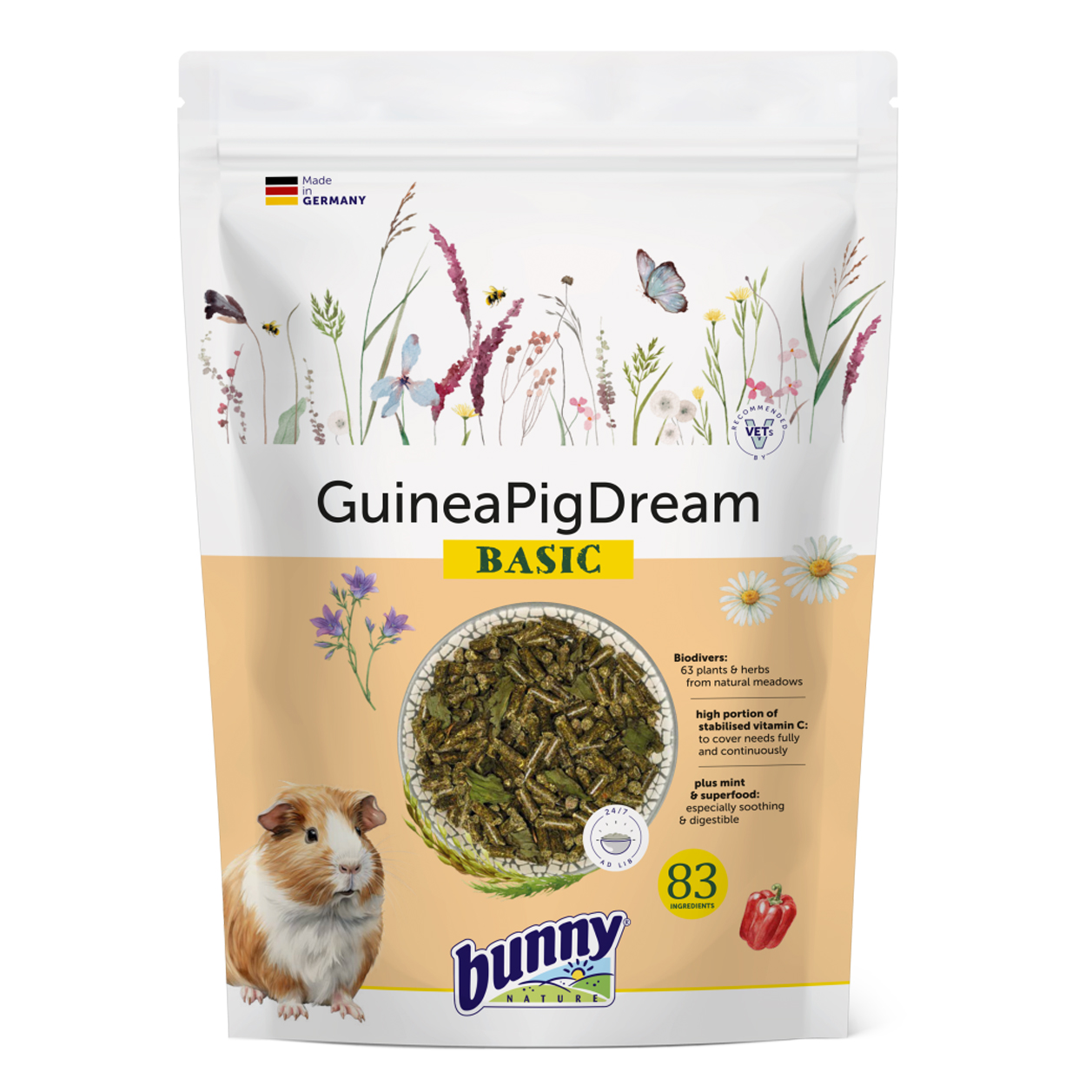 BUNNY NATURE CAVIADROOM BASIC 600 G