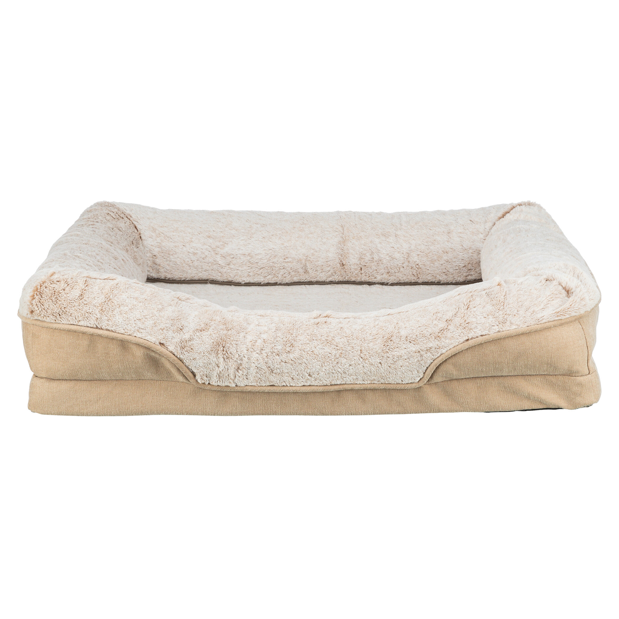 TRIXIE VITAL HUNDEKORB LINO ECKIG BEIGE 90X65 CM