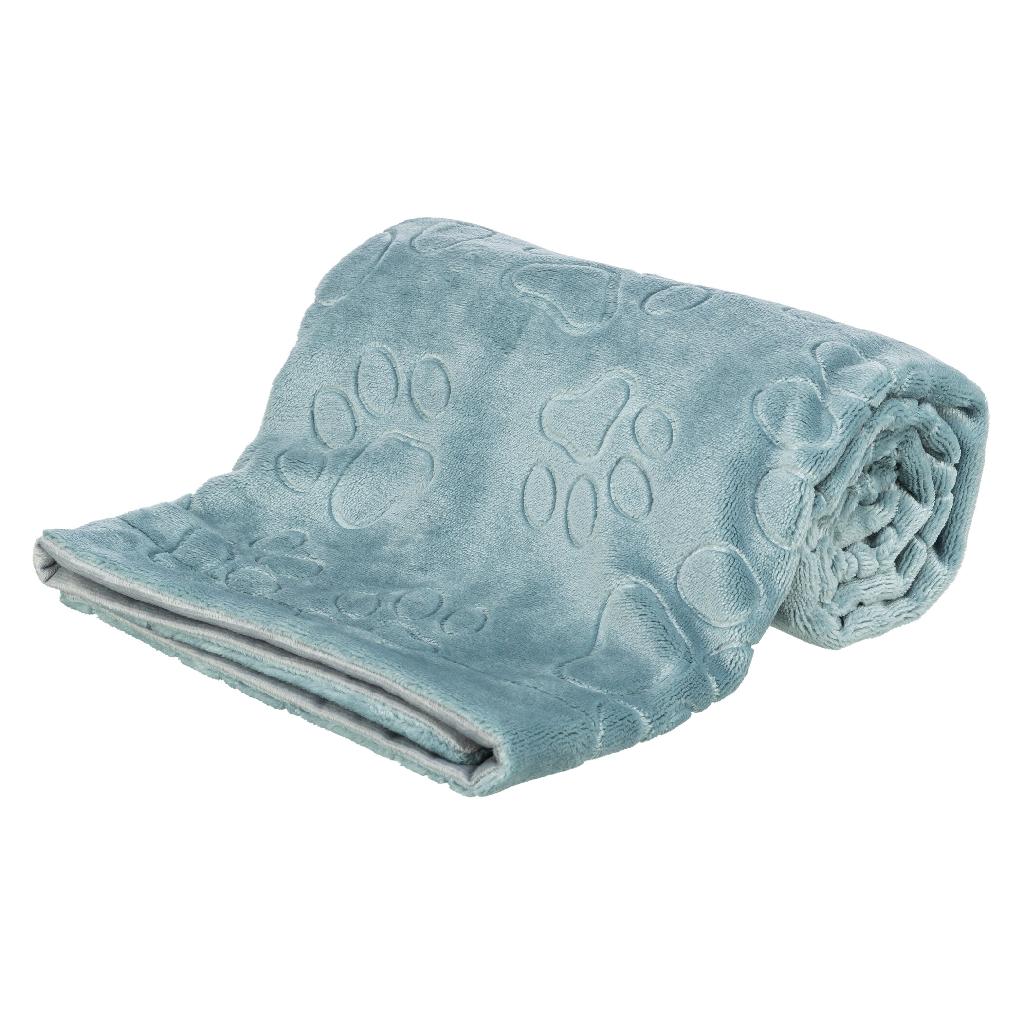 TRIXIE HONDENDEKEN BARRY SOFTPLUCHE BLAU/GRAU 100X75 CM