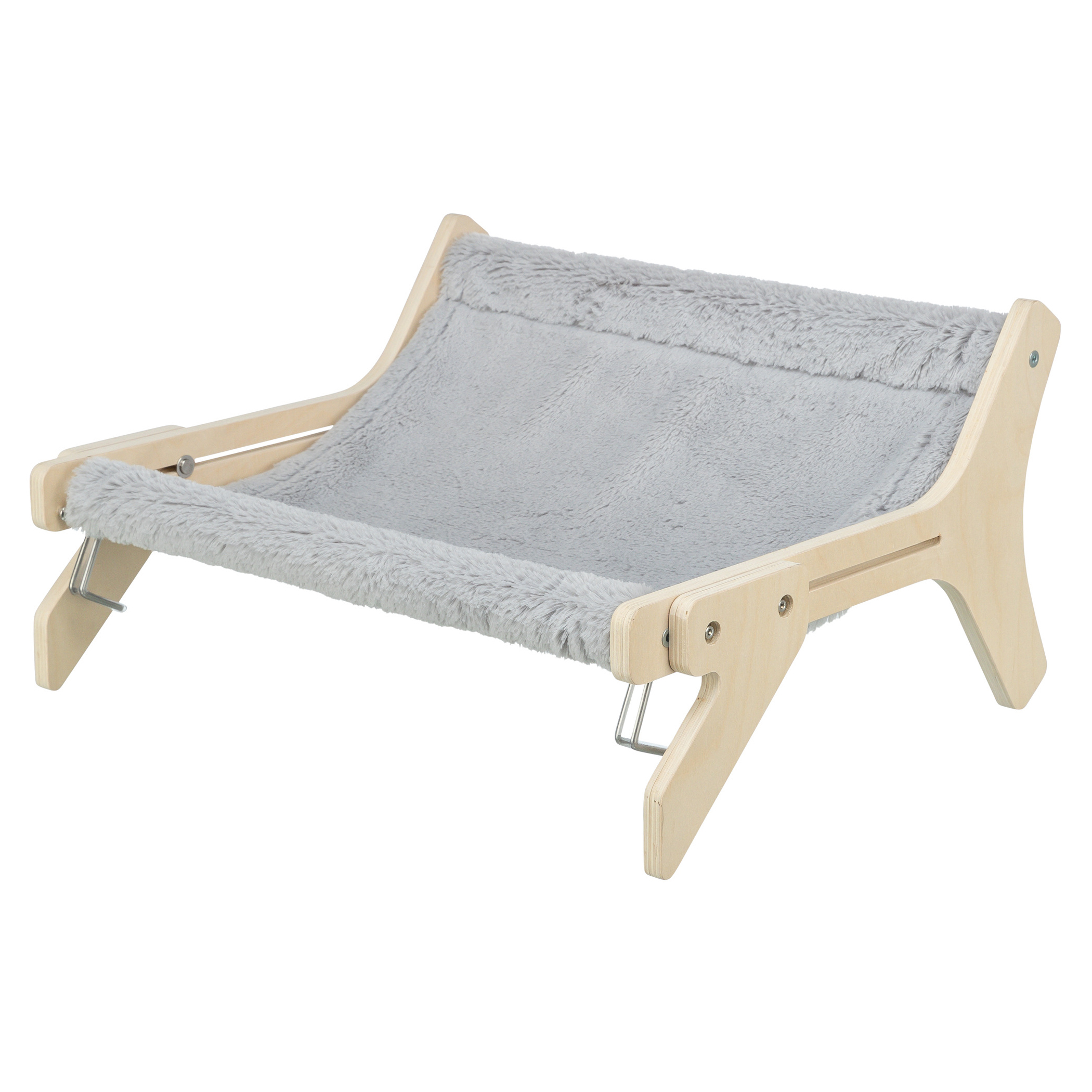TRIXIE HAENGEMATTE HOLZ ONBEHANDELD GRAU 47X24X38 CM