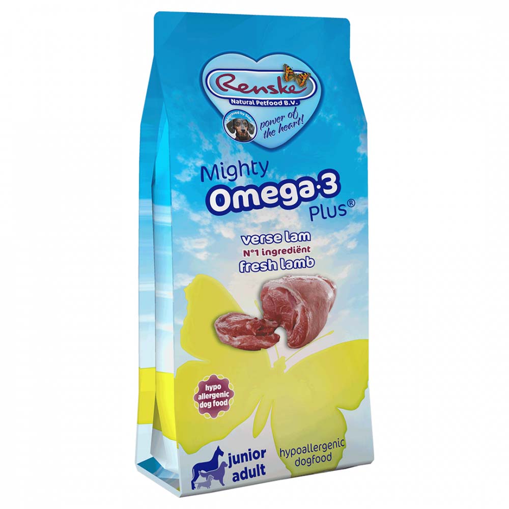 RENSKE MIGHTY OMEGA PLUS LAMM HYPOALLERGEEN 12 KG