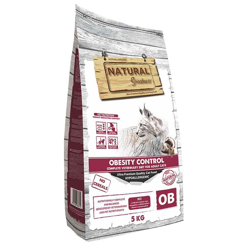 NATURAL GREATNESS VETERINARY DIET CAT OBESITY KONTROLLE COMPLETE 5KG