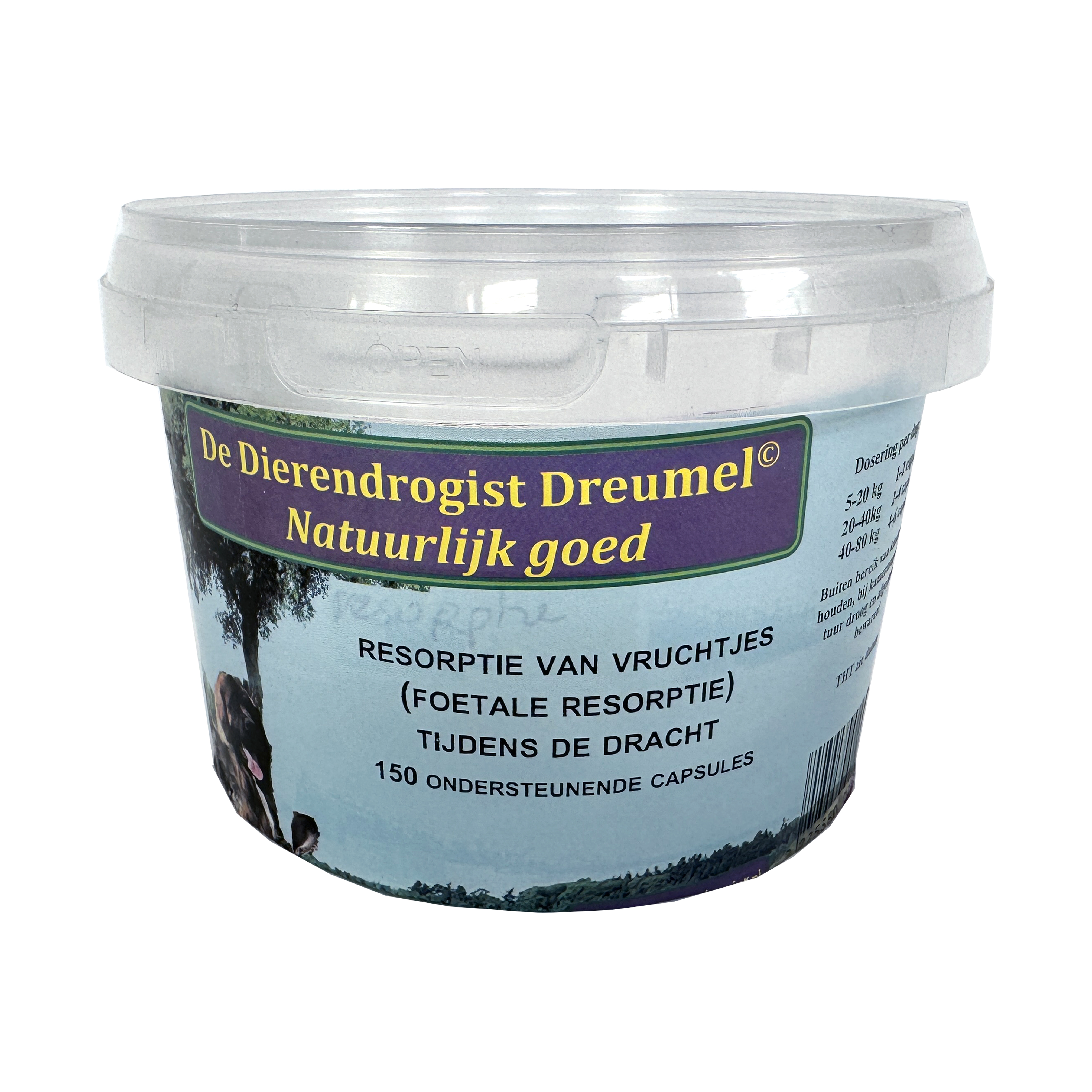 DIERENDROGIST RESORPTIE VON VRUCHTJES FOETALE RESORPTIE 150 STK.