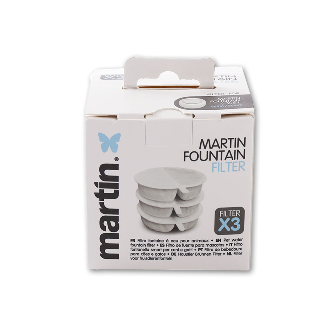 MARTIN FILTERS FUER TRINKBRUNNEN 3 STK.
