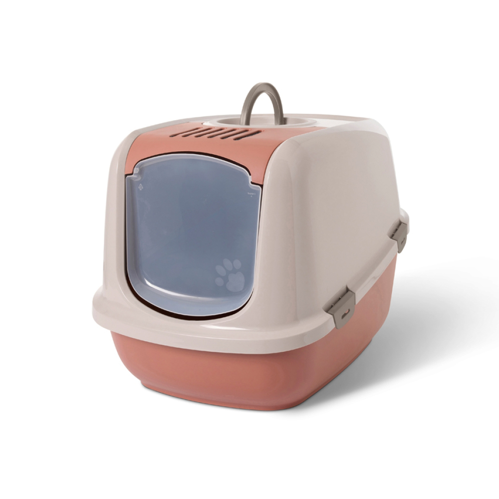 SAVIC KATZENKLO NESTOR JUMBO CHAMPAGNE ROSA/TERRACOTTA 66,5X48,5X46,5 CM