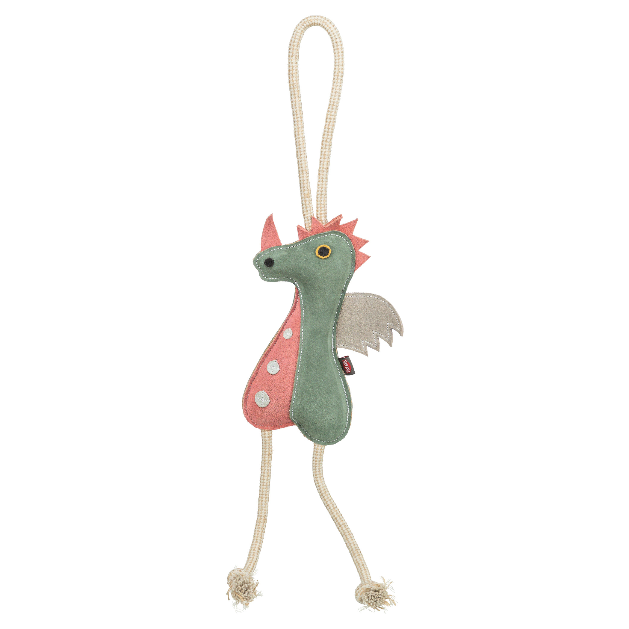 TRIXIE DRAAK LEDER MIT TOUW 55 CM