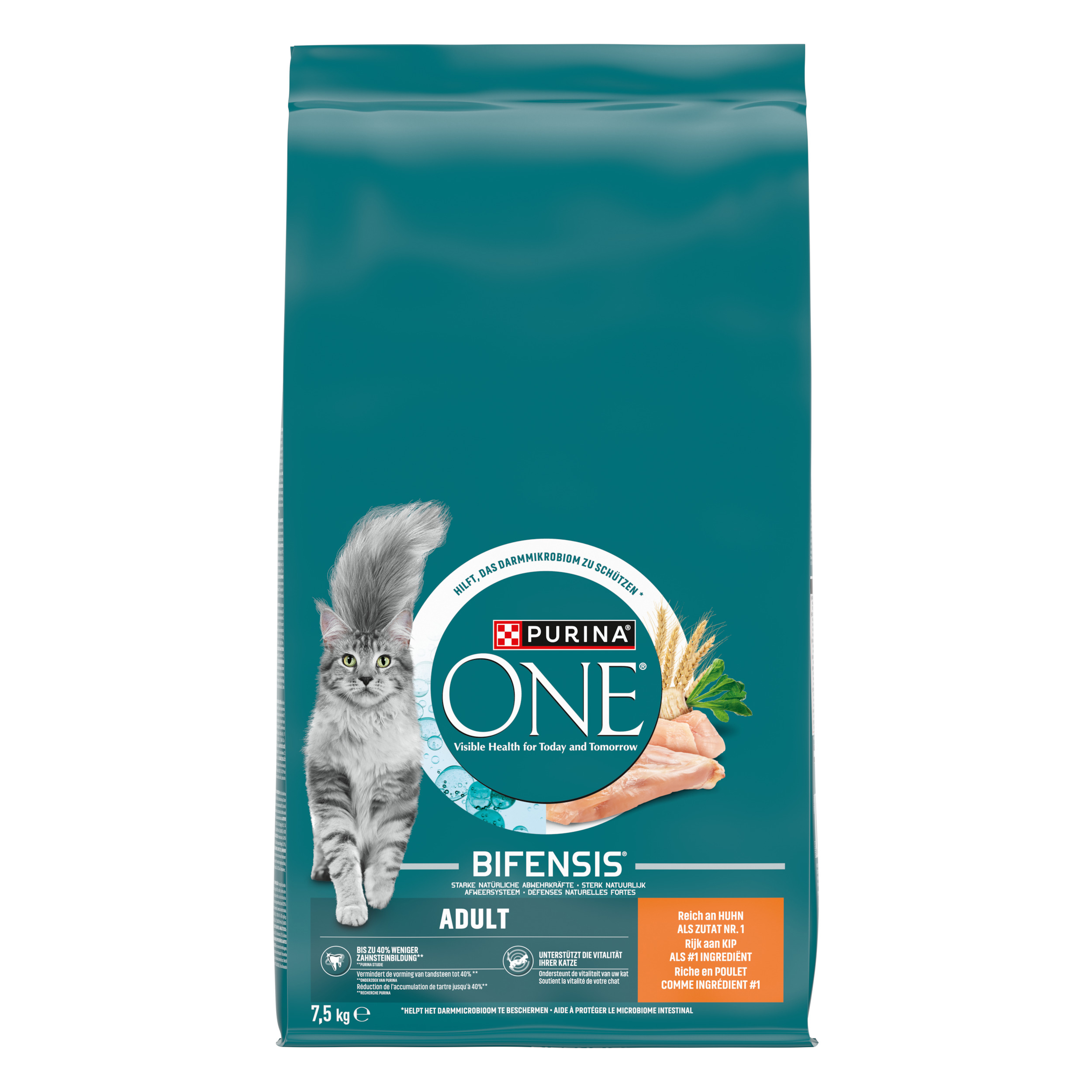 PURINA ONE ADULT HUHN UND VOLKOREN GETREIDE 7,5 KG