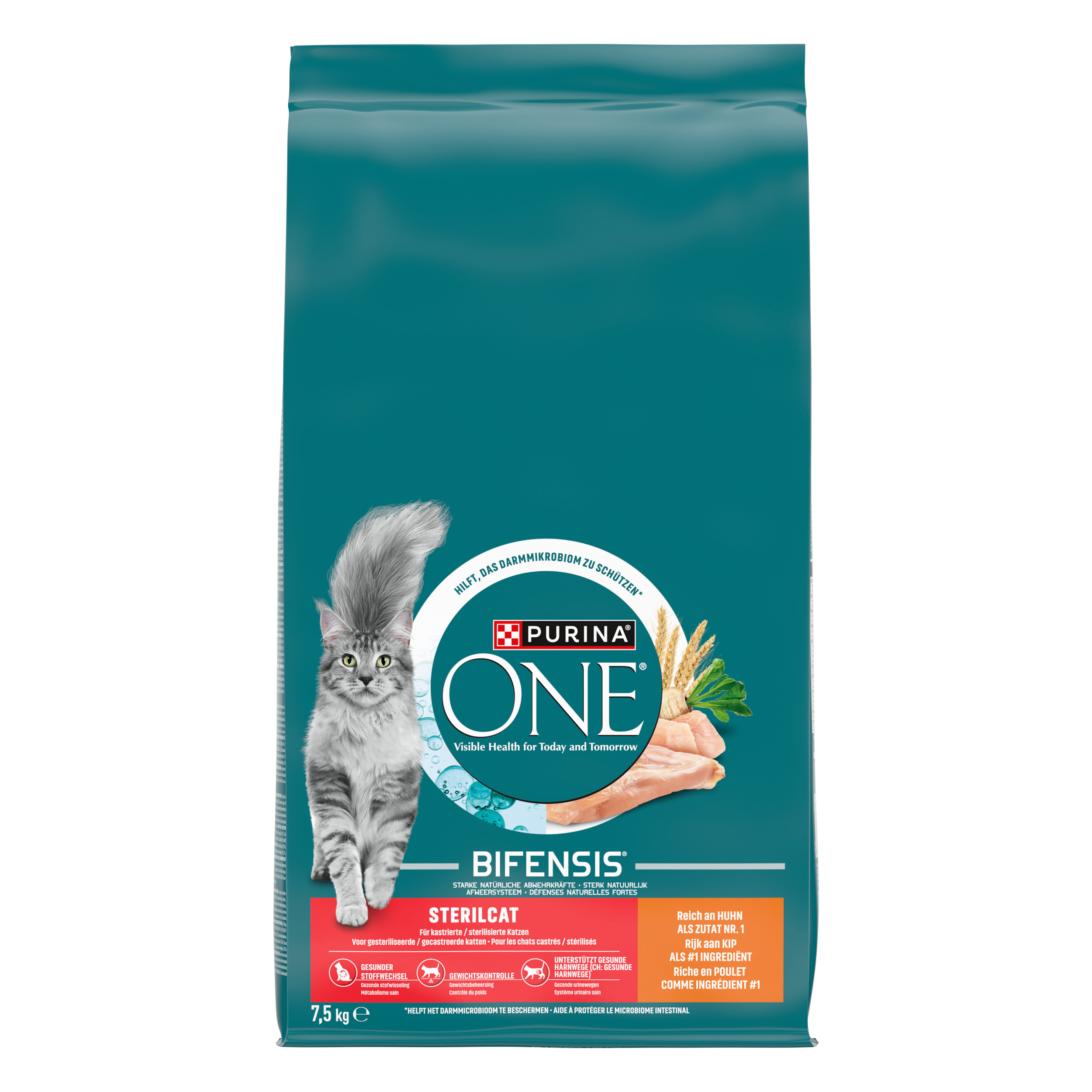 PURINA ONE STERILCAT HUHN/WEIZEN 7,5 KG
