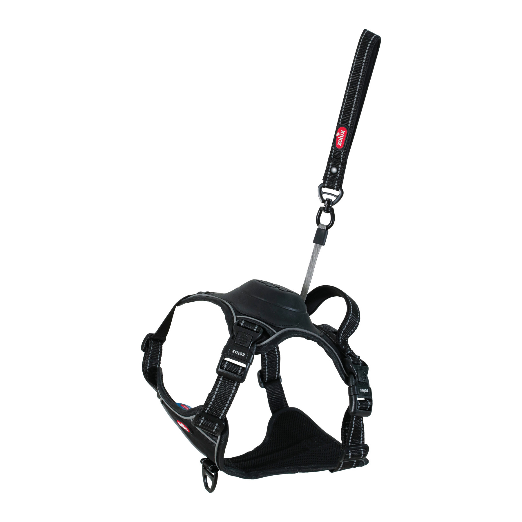 ZOLUX EASYRIDE HUNDEGESCHIRR SCHWARZ M 41-57X55-67 CM