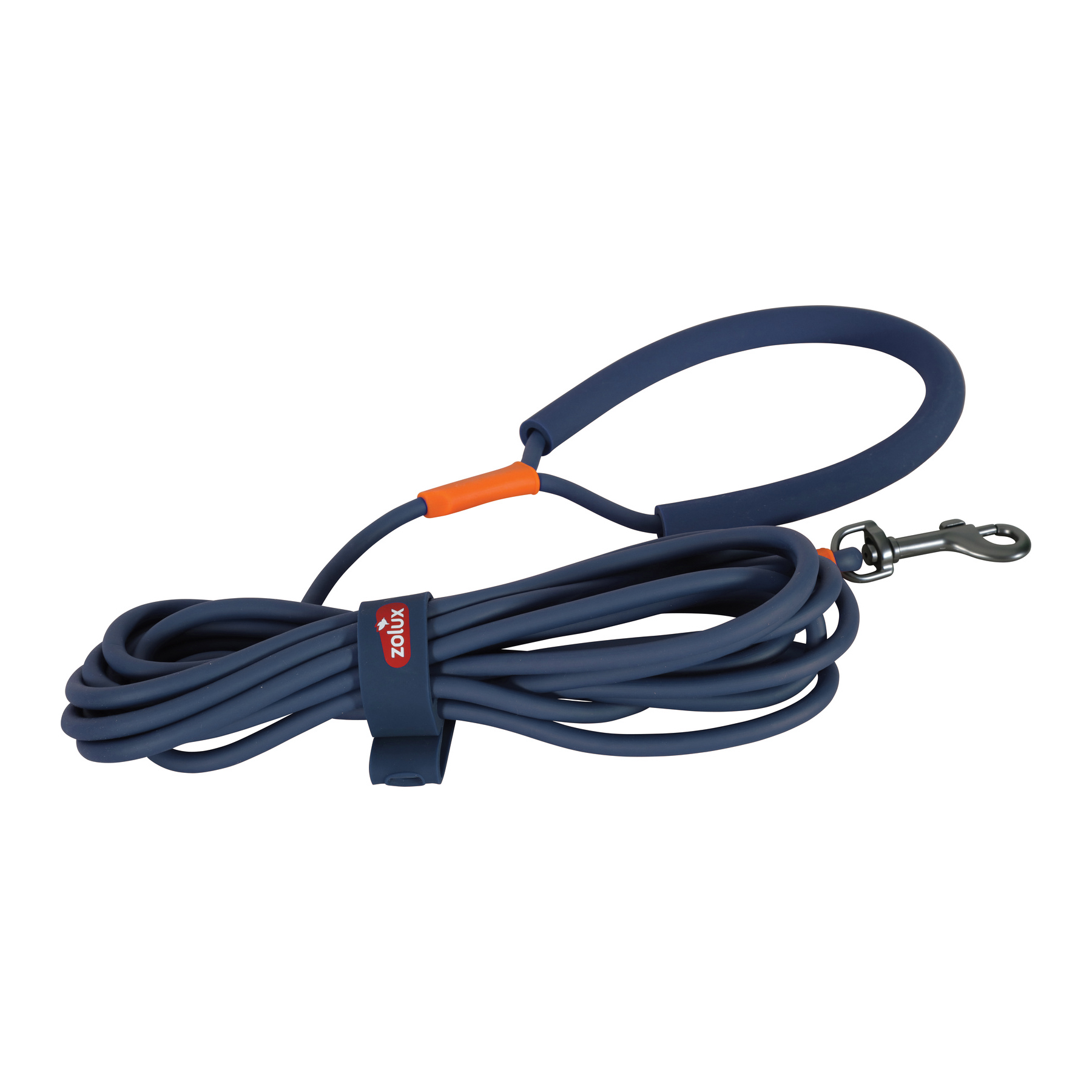 ZOLUX BVK SLEEPLIJN RUND SILICONEN BLAU 10 M X 0,6 CM