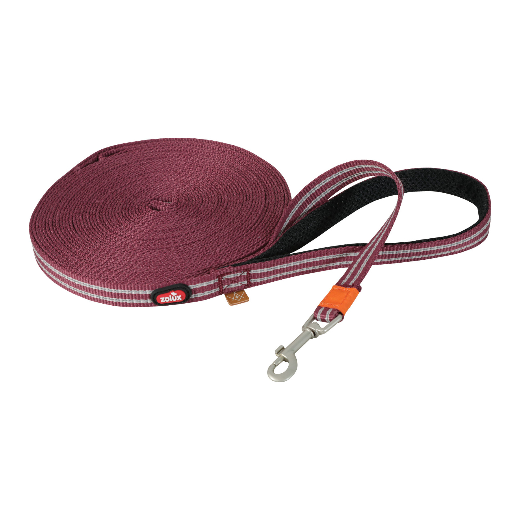 ZOLUX BVK SLEEPLIJN PLAT ROT 5 M 1,5 CM