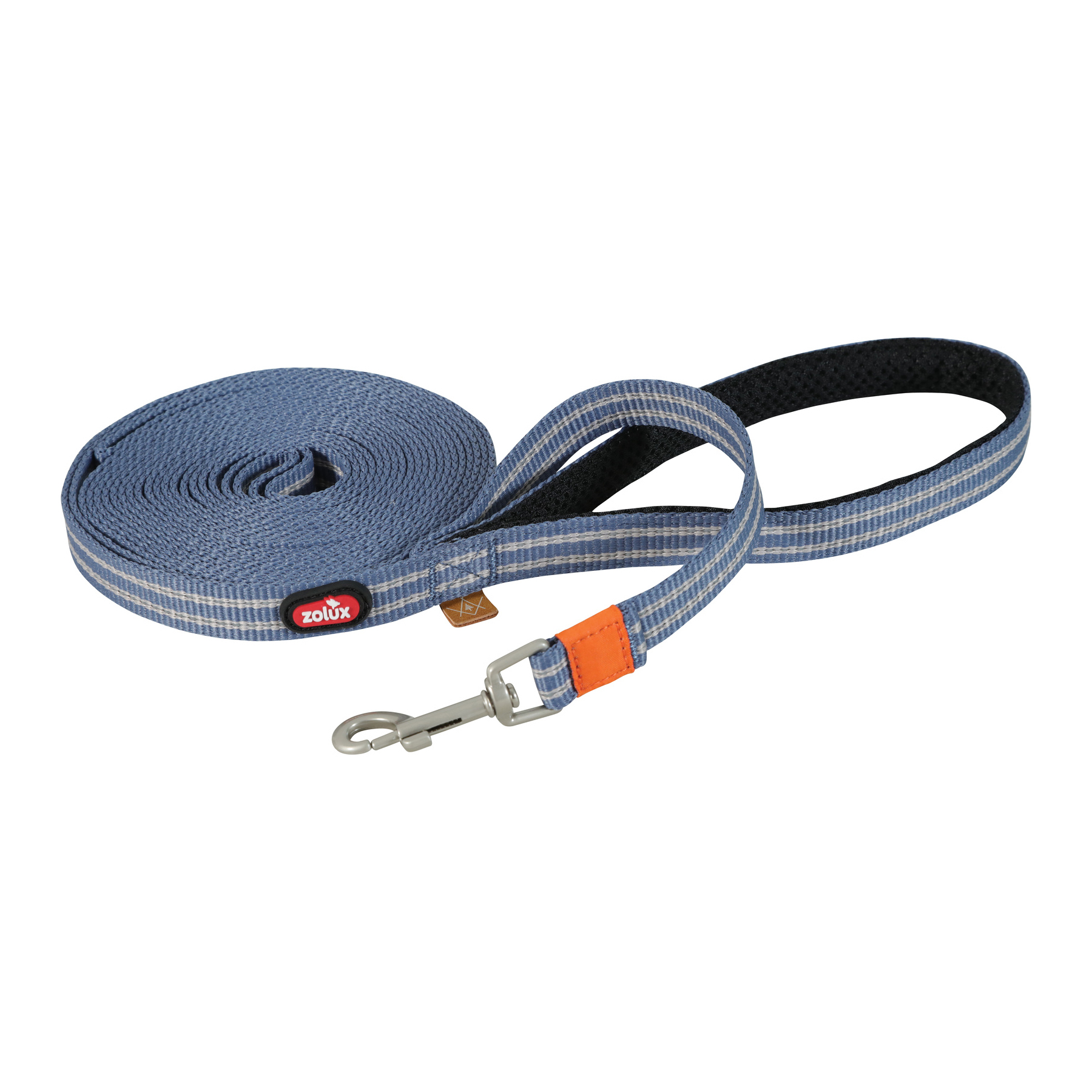 ZOLUX BVK SLEEPLIJN PLAT BLAU 10 M 1,5 CM