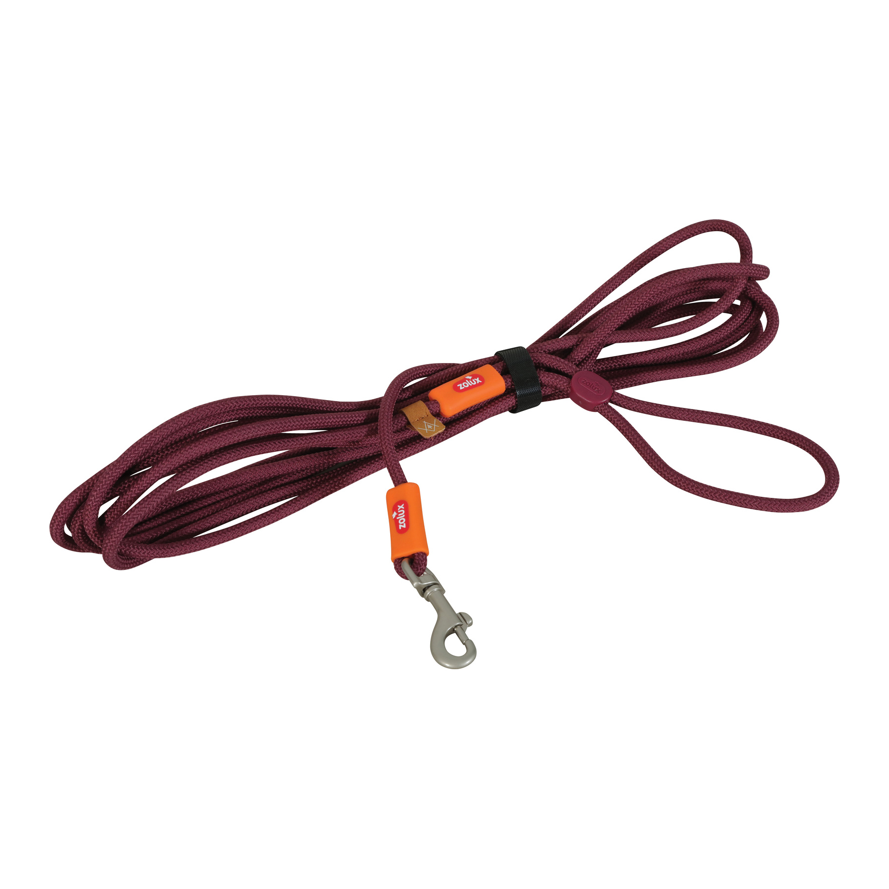 ZOLUX BVK VERSTELLBAR LEINE ROT 10 M X 0,6 CM
