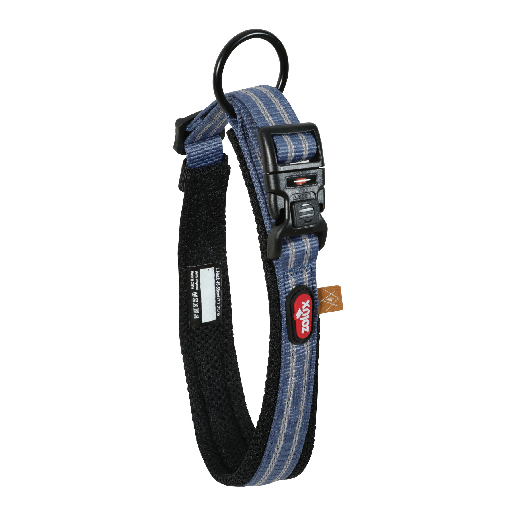 ZOLUX BVK HALSBAND HUND BLAU XL 55-65 CM X 3,5 CM