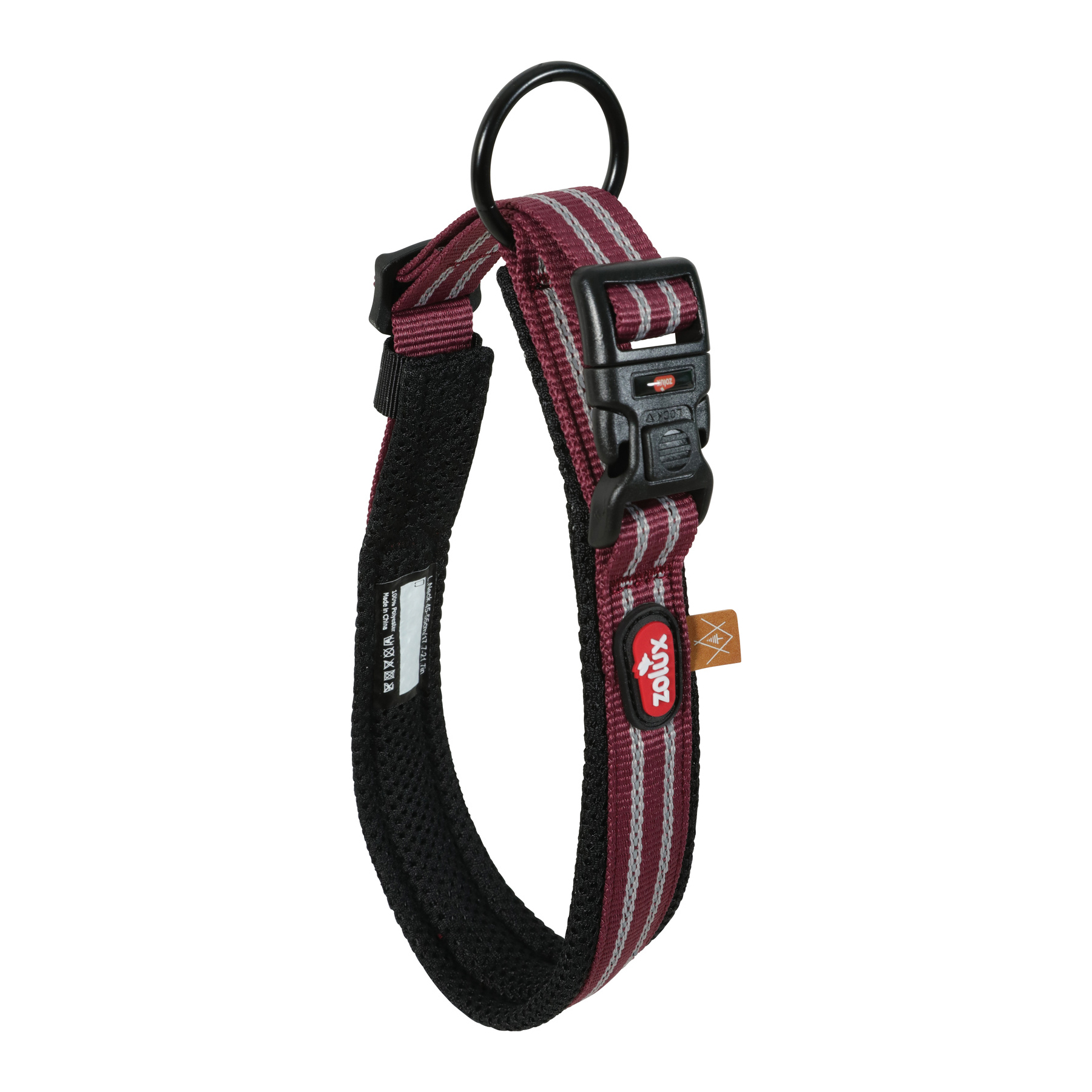 ZOLUX BVK HALSBAND HUND ROT XL 55-65 CM X 3,5 CM
