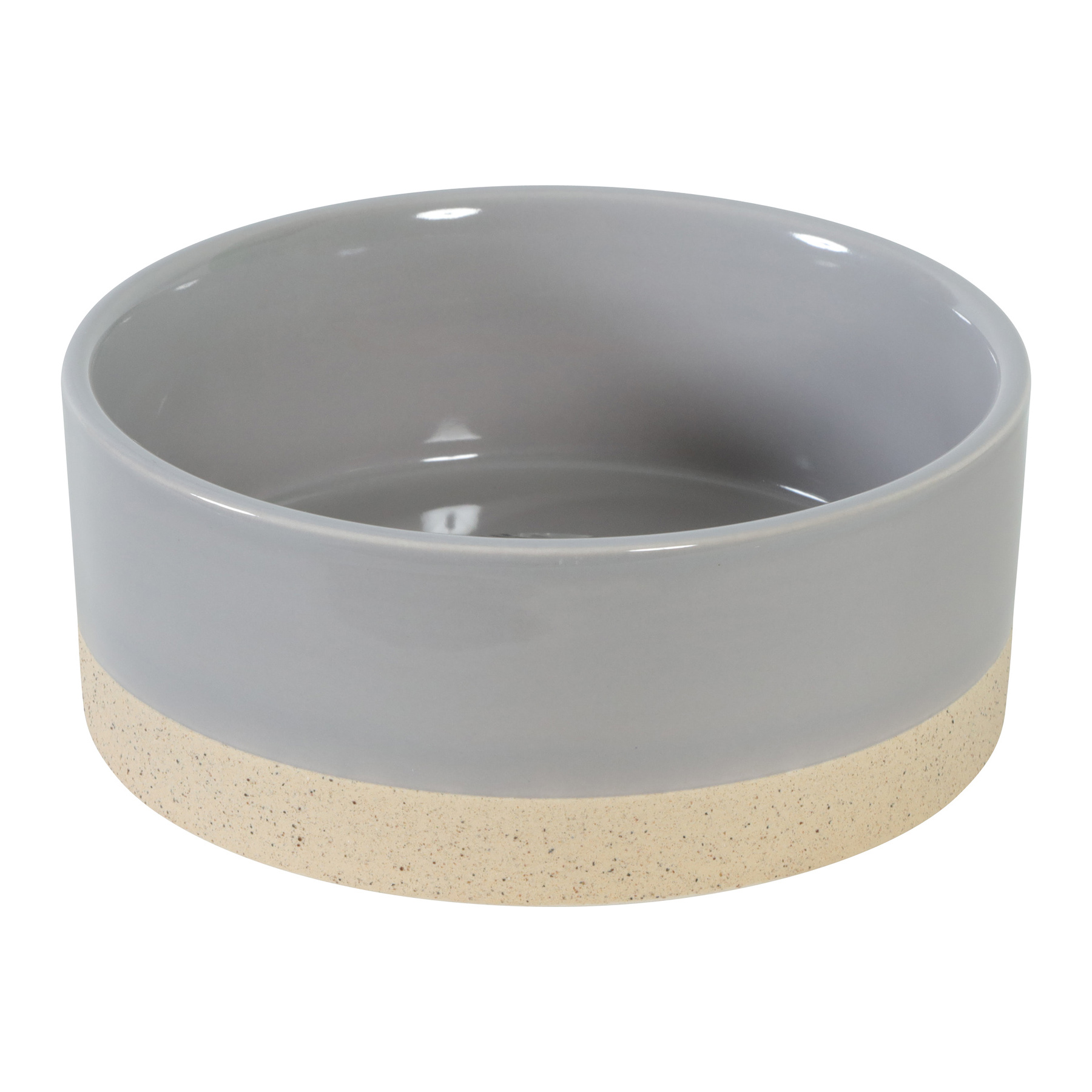ZOLUX OLARIA FUTTERNAPF KERAMIK GRAU 15,5 CM 750 ML