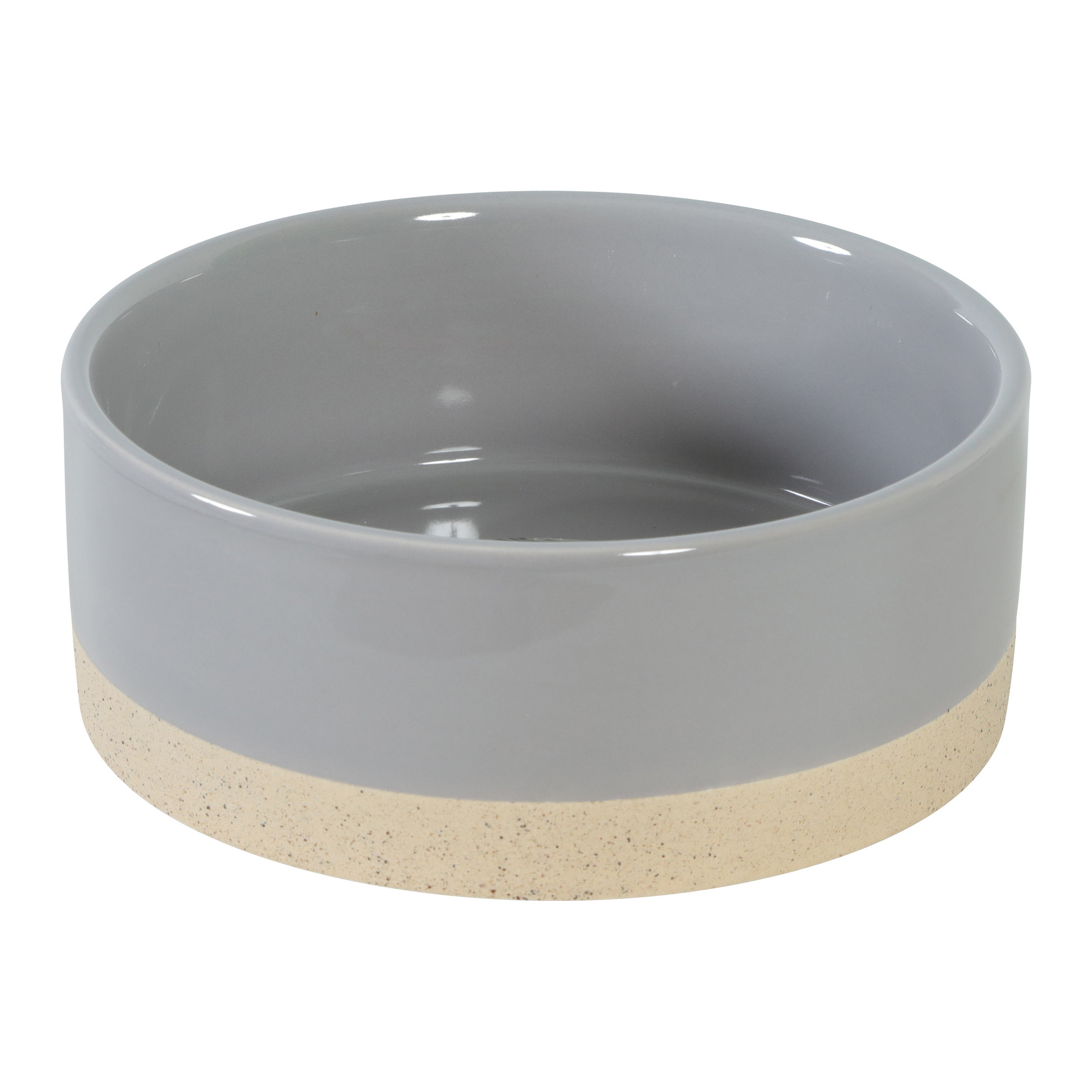 ZOLUX OLARIA FUTTERNAPF KERAMIK GRAU 17 CM 1 L