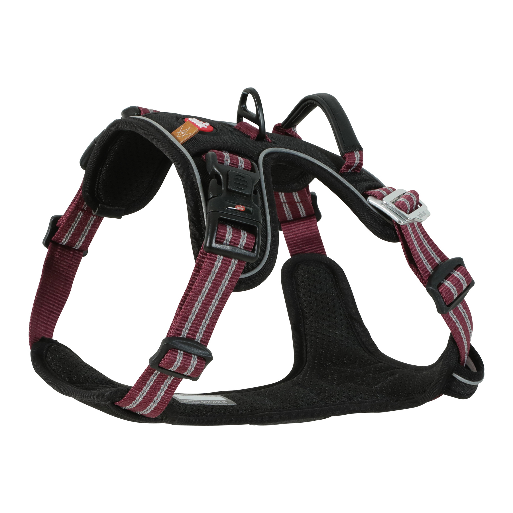 ZOLUX BVK HUNDEGESCHIRR RED L 39,5-56,5X69-81 CM
